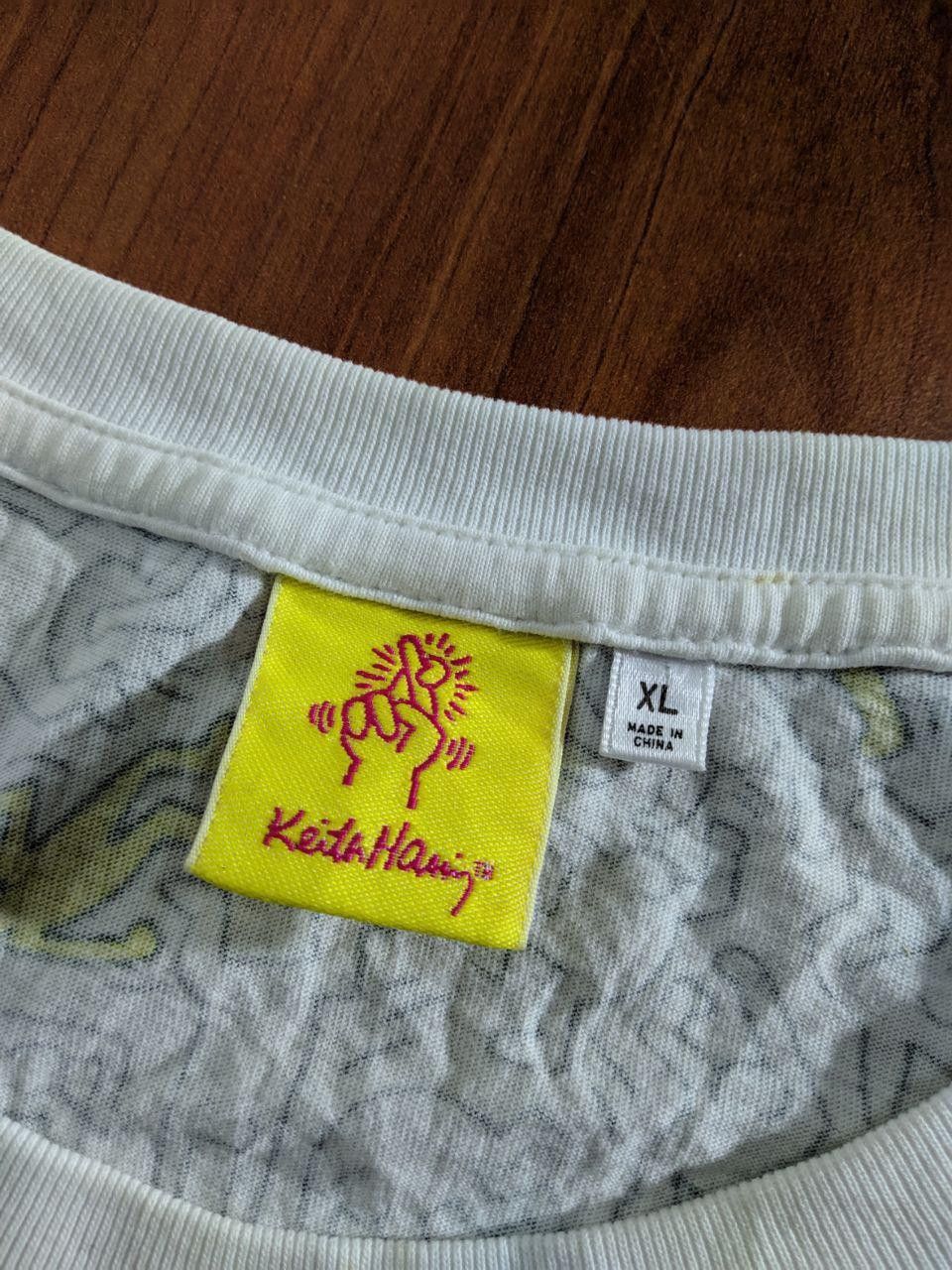 Keith Haring × Vintage Keith Haring full print T-Shirt Rare Design Size US XL / EU 56 / 4 - 3 Thumbnail