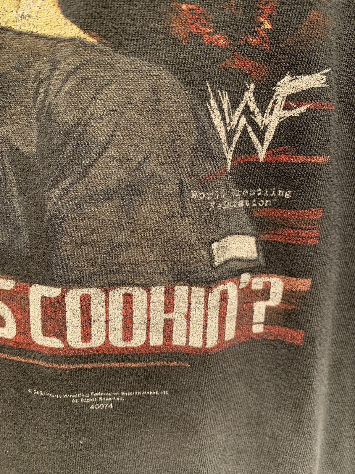 Vintage × WWE × WWF *RARE* Vintage 2000 The Rock WWE WWF Wrestling T-Shirt - XL Size US XL / EU 56 / 4 - 5 Thumbnail