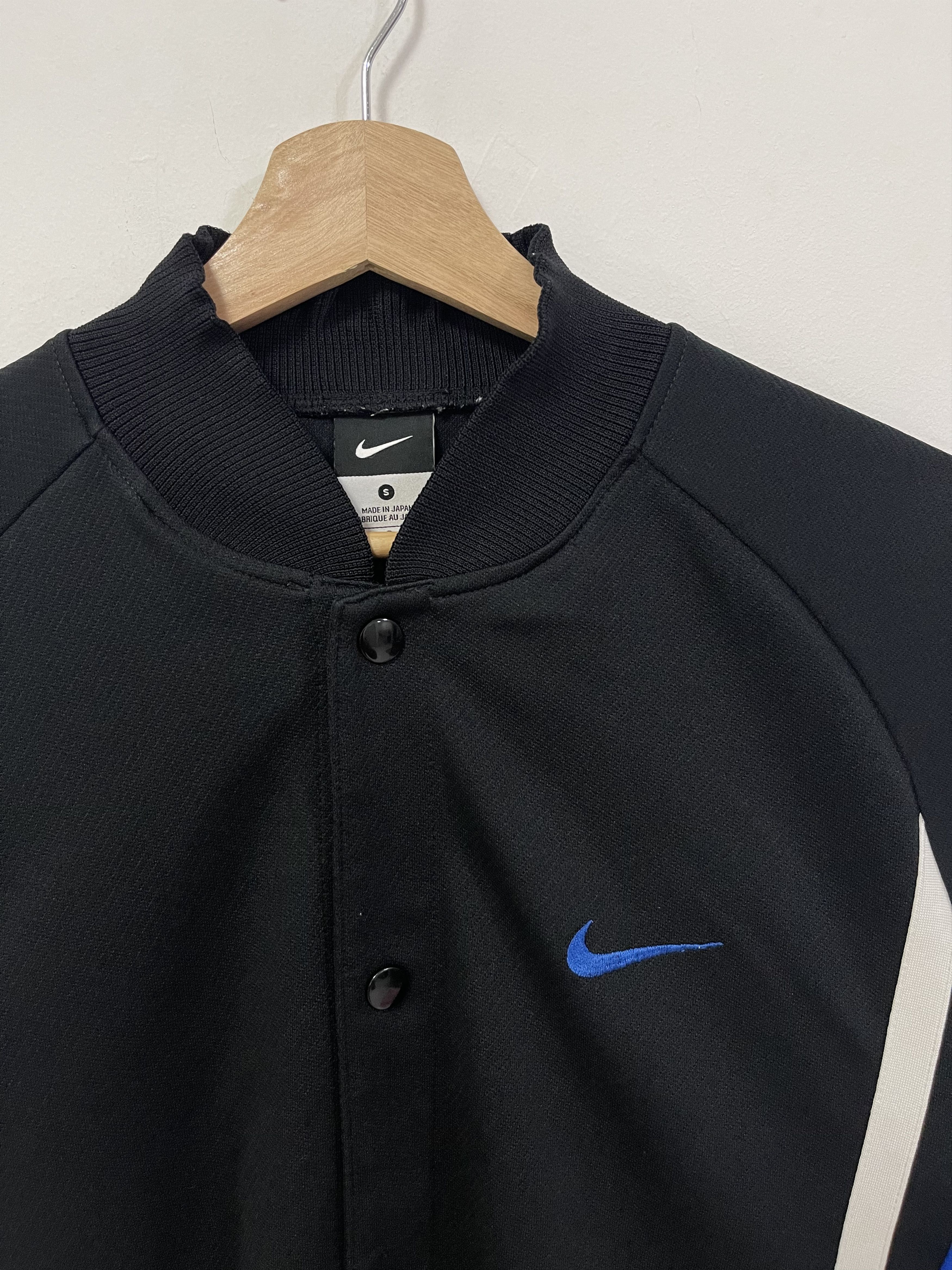 Nike × Vintage Y2k Nike Swooch Mini Logo Button Up Jacket Size US S / EU 44-46 / 1 - 2 Thumbnail