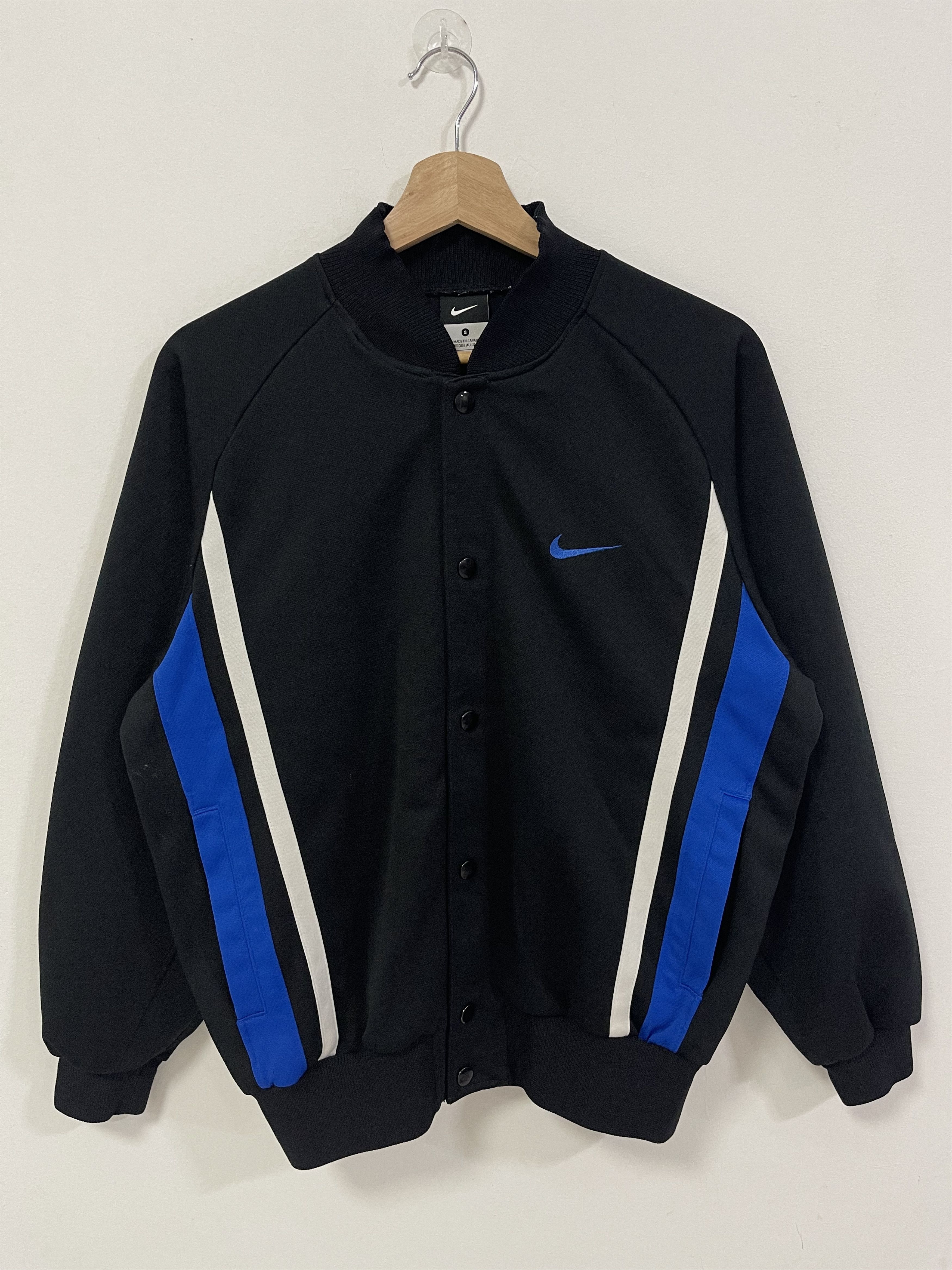 Nike × Vintage Y2k Nike Swooch Mini Logo Button Up Jacket Size US S / EU 44-46 / 1 - 1 Thumbnail