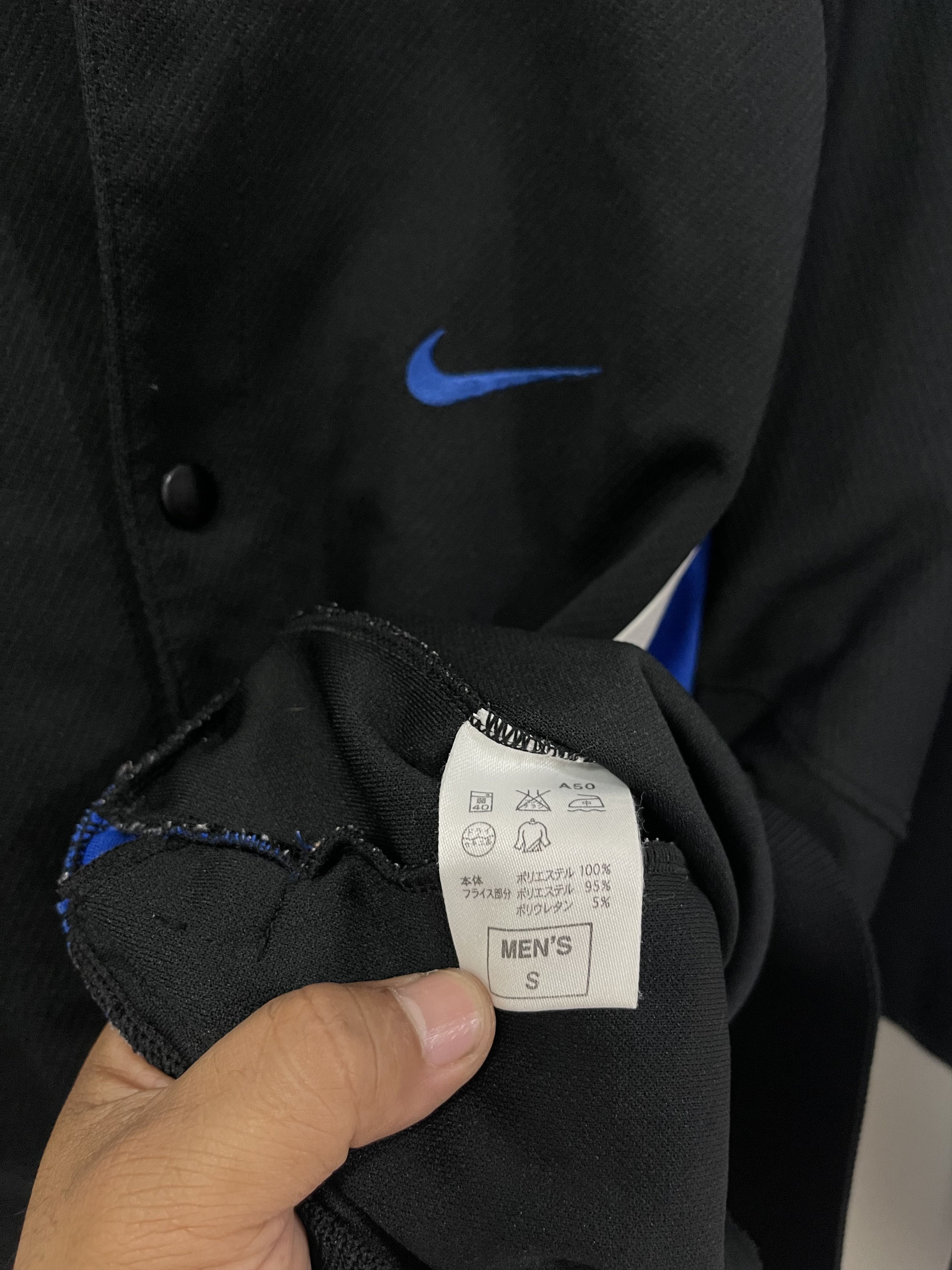 Nike × Vintage Y2k Nike Swooch Mini Logo Button Up Jacket Size US S / EU 44-46 / 1 - 12 Thumbnail