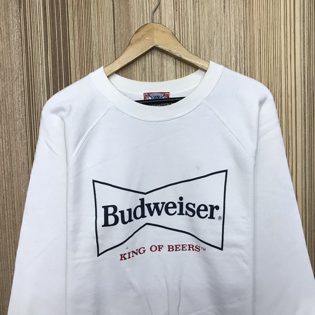 Budweiser Vintage Budweiser Sweatshirt Jumper Pullover CrewNeck Size US M / EU 48-50 / 2 - 3 Thumbnail