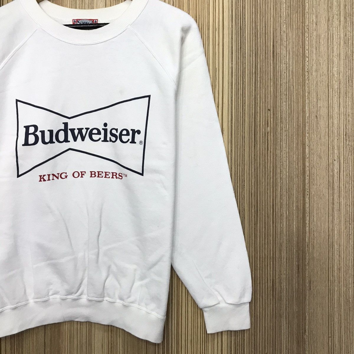 Budweiser Vintage Budweiser Sweatshirt Jumper Pullover CrewNeck Size US M / EU 48-50 / 2 - 4 Thumbnail