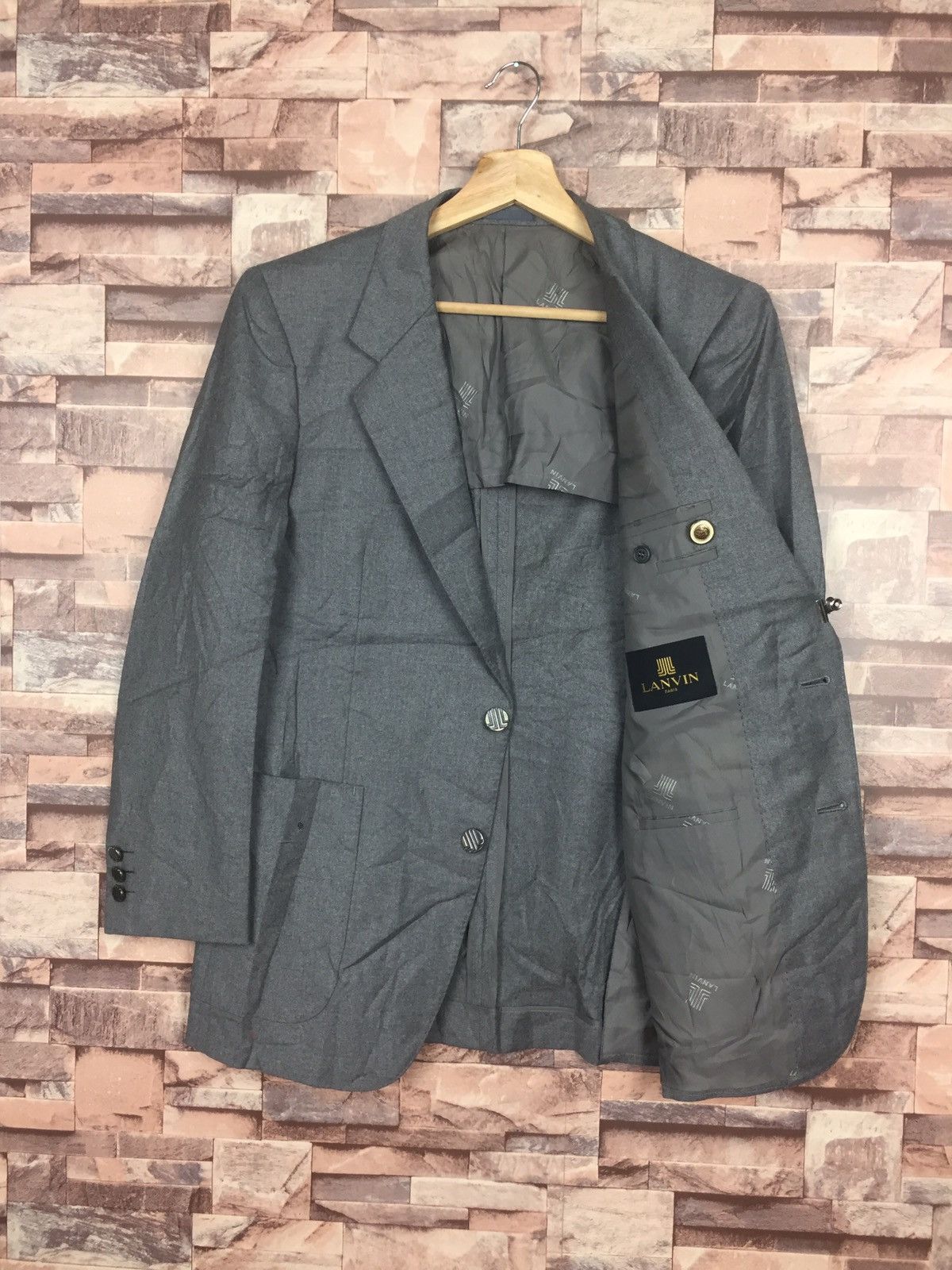 Lanvin Lanvin Paris Exclusive Blazer Coat Size 48R - 3 Thumbnail