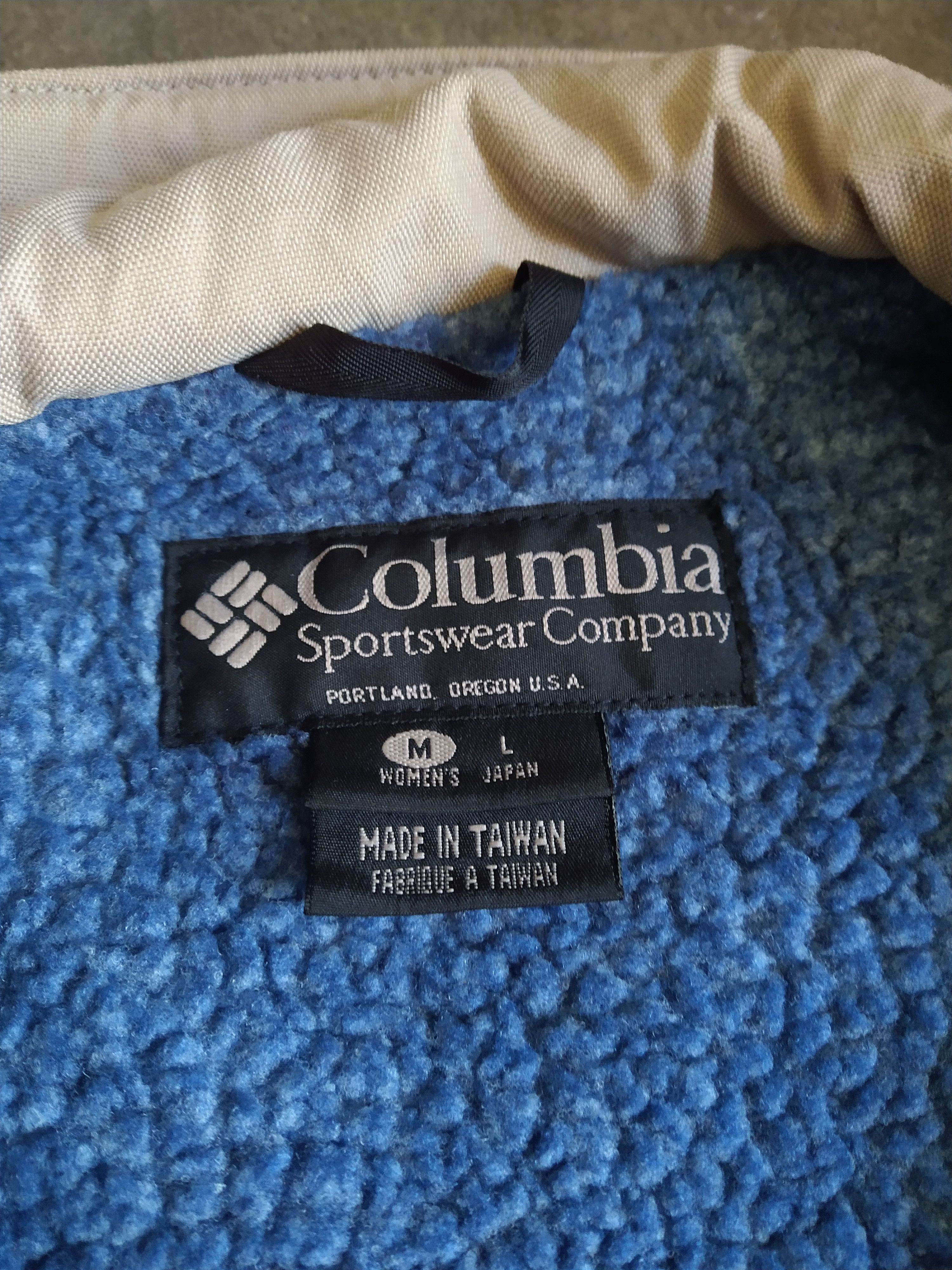 Columbia Vintage Columbia Jacket Medium Red Beige Nylon Zip Techwear Size US M / EU 48-50 / 2 - 9 Thumbnail