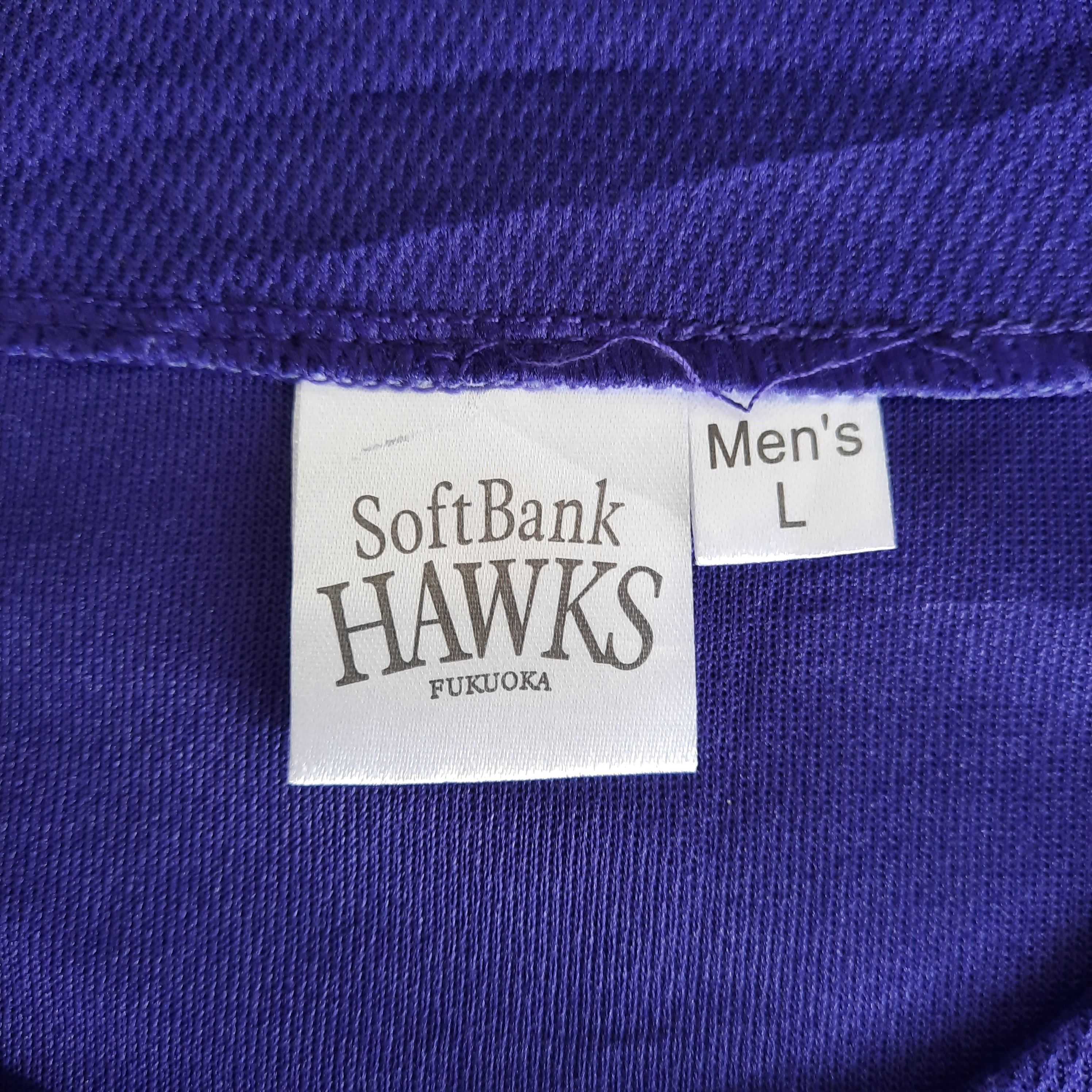 Japanese Brand 🔥NPB fukuoka softbank hawks baseball jersey Size US M / EU 48-50 / 2 - 4 Thumbnail