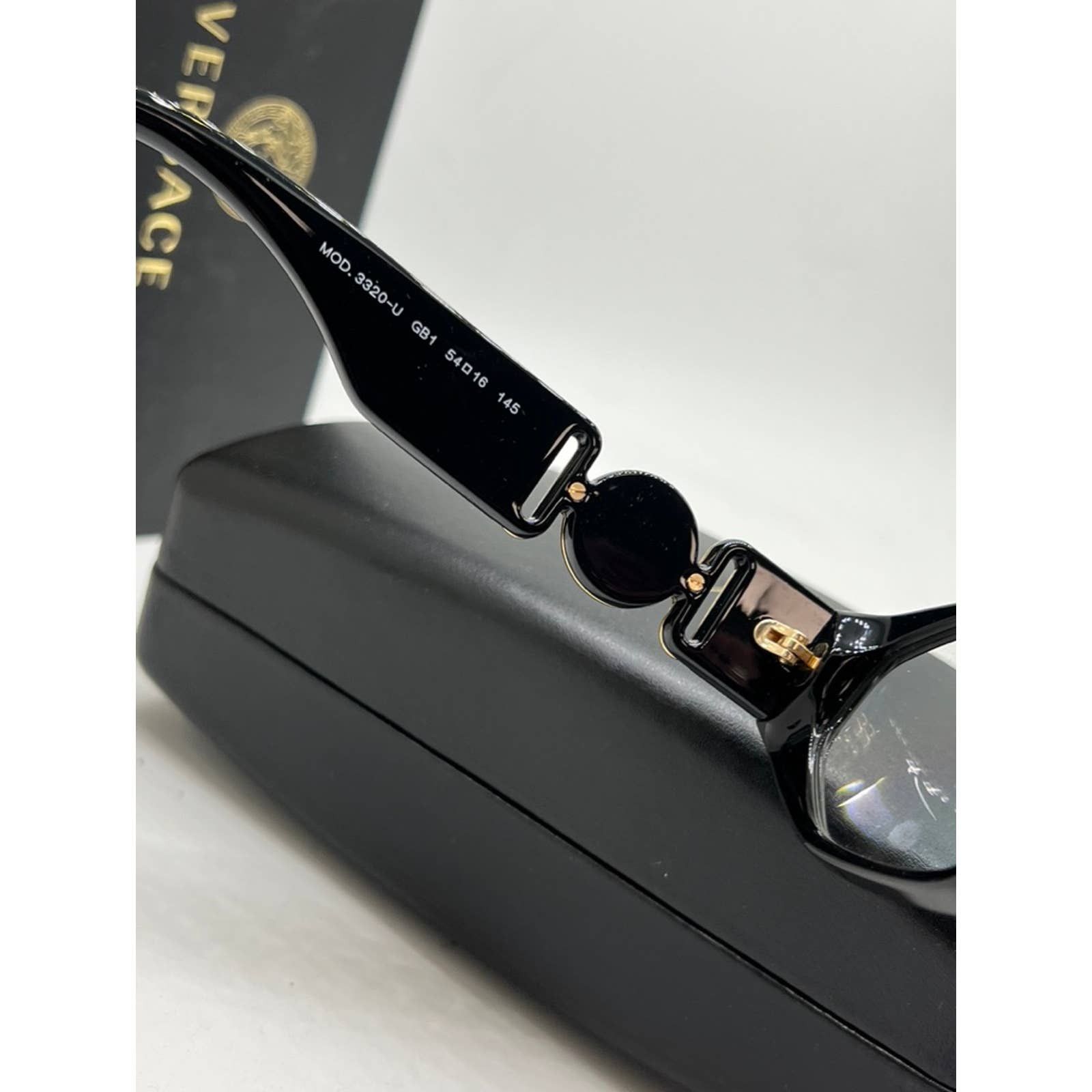 Versace NEW Versace VE3320U Black Biggie Frames Eyeglasses