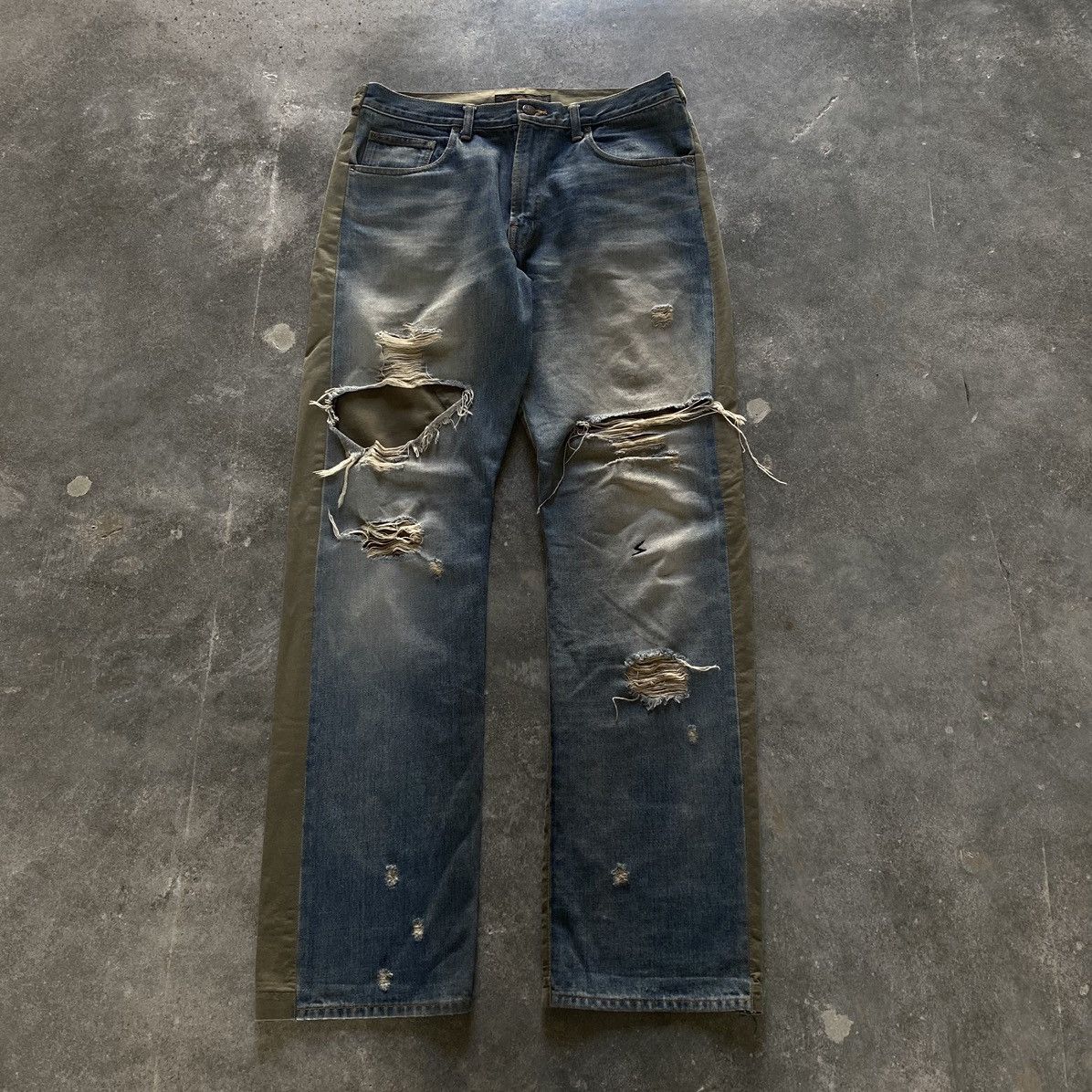 Undercover Undercover SS06 “T” Hybrid Cargo Denim Size US 34 / EU 50 - 1 Thumbnail