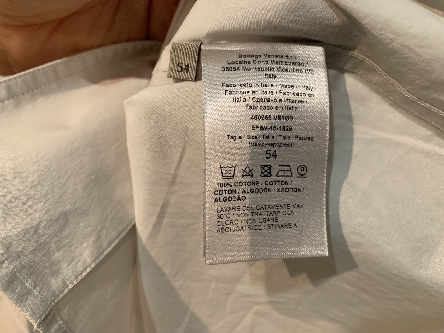 Bottega Veneta Shirt Military Size US L / EU 52-54 / 3 - 4 Thumbnail