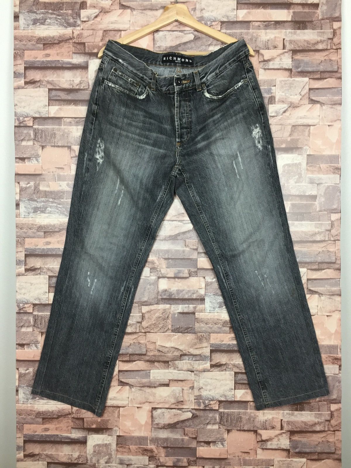 Richmond Denim Richmond Denim Distressed Jeans Made In Italy Size US 32 / EU 48 - 1 Thumbnail