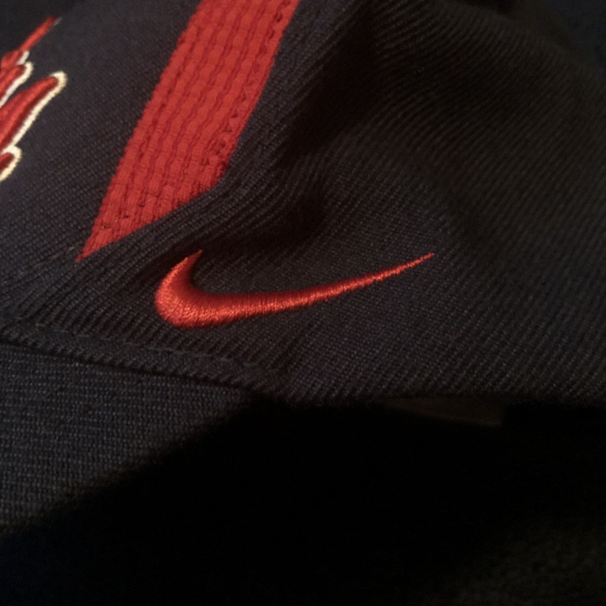 Nike Vintage Nike Team Ole Miss University Velcro Adjustable Hat Size ONE SIZE - 4 Thumbnail
