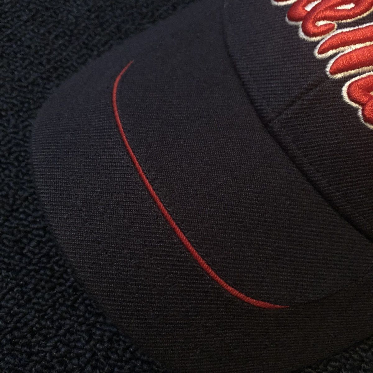 Nike Vintage Nike Team Ole Miss University Velcro Adjustable Hat Size ONE SIZE - 5 Thumbnail