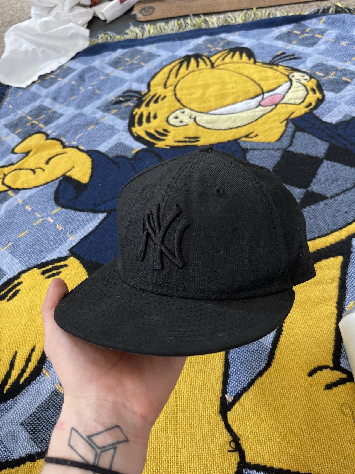 MLB Vintage MLB New York Yankees Big Logo Hat Black Size ONE SIZE - 1 Thumbnail