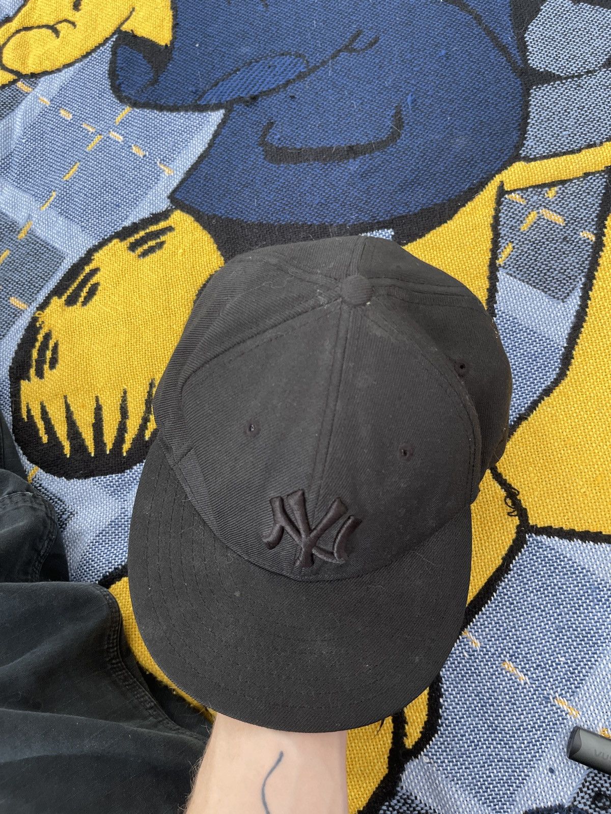 MLB Vintage MLB New York Yankees Big Logo Hat Black Size ONE SIZE - 2 Thumbnail