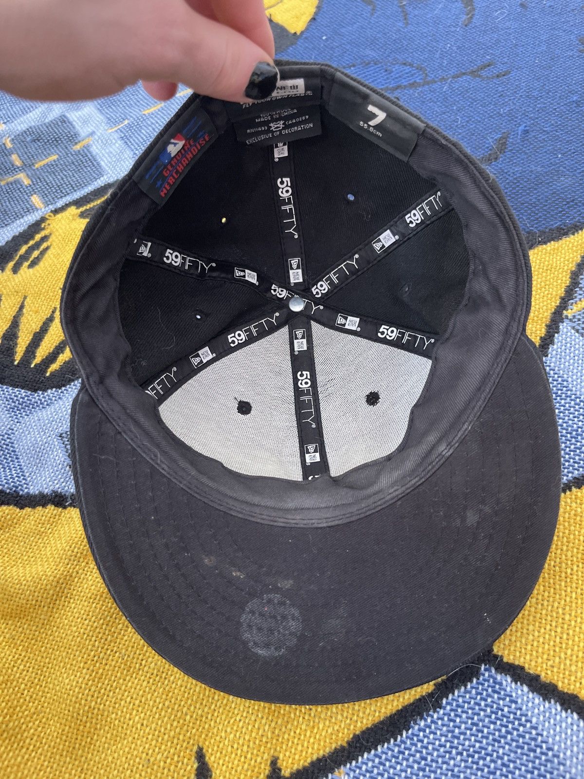 MLB Vintage MLB New York Yankees Big Logo Hat Black Size ONE SIZE - 4 Thumbnail