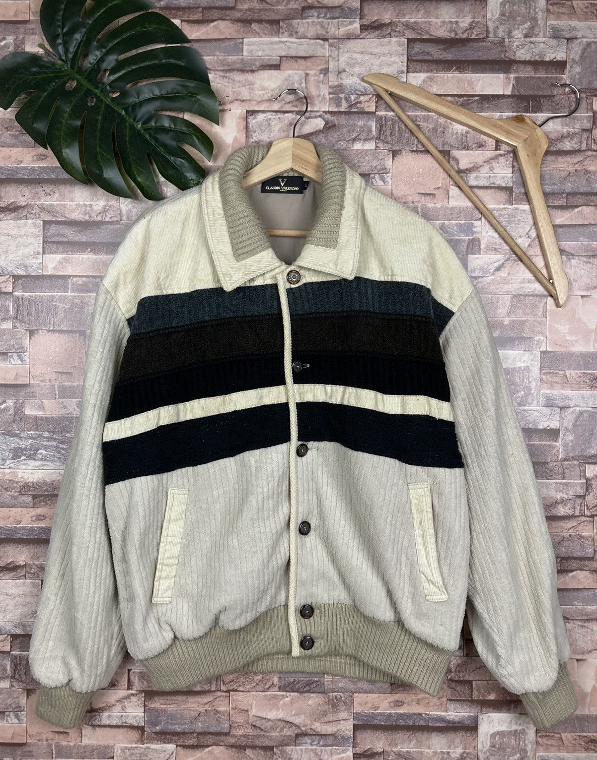 Japanese Brand Cudroy Jacket Sweater #45-3 Size US L / EU 52-54 / 3 - 1 Thumbnail