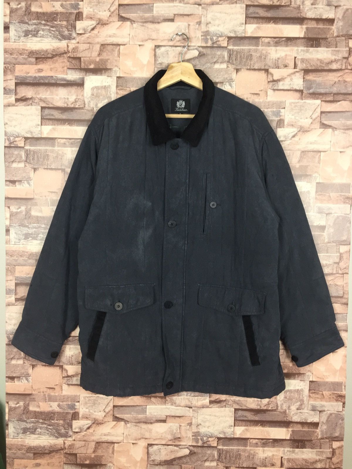 Japanese Brand Benhur Button Jacket #16-5 Size US L / EU 52-54 / 3 - 1 Thumbnail