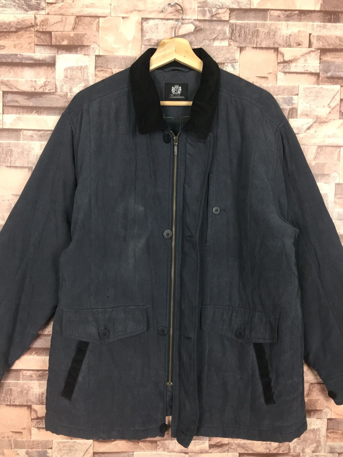Japanese Brand Benhur Button Jacket #16-5 Size US L / EU 52-54 / 3 - 3 Thumbnail