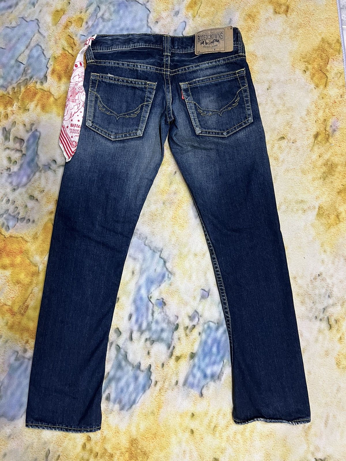 Japanese Brand × Vintage Vintage Rodeo Crowns Women Jeans Size 32" / US 10 / IT 46 - 6 Thumbnail