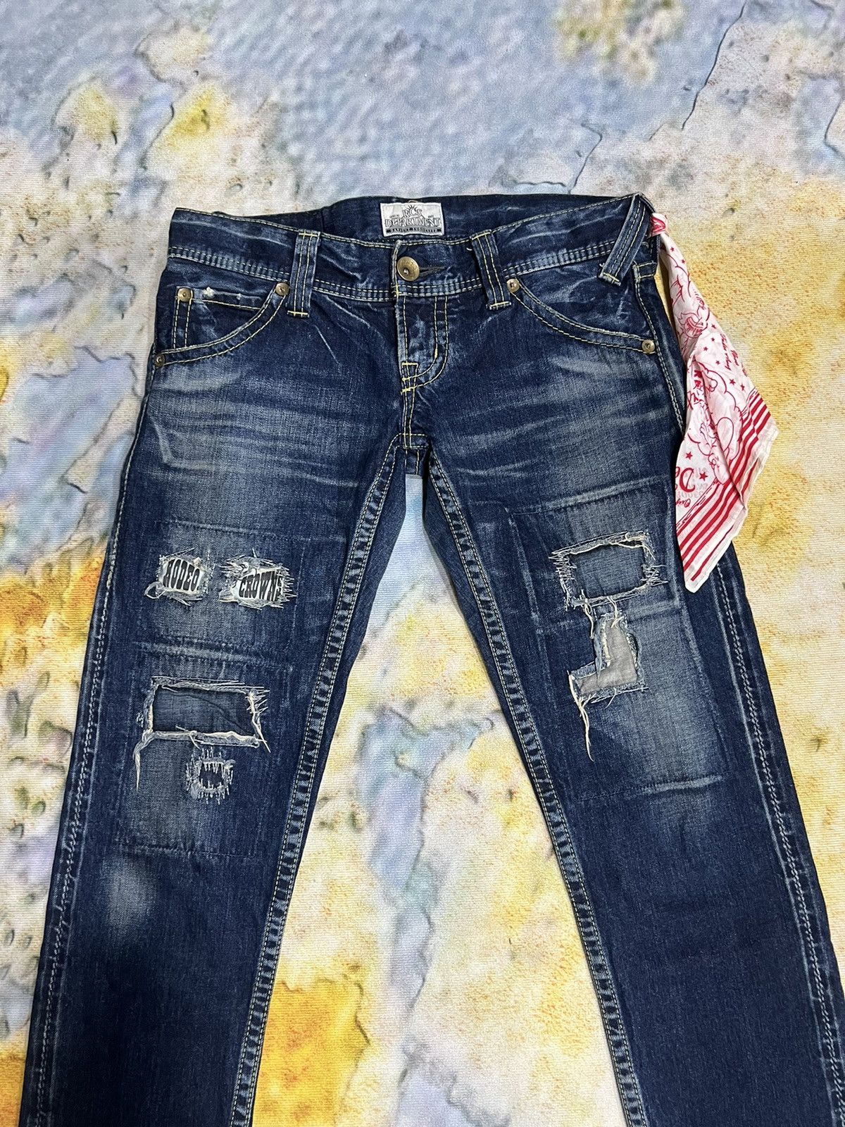 Japanese Brand × Vintage Vintage Rodeo Crowns Women Jeans Size 32" / US 10 / IT 46 - 2 Thumbnail