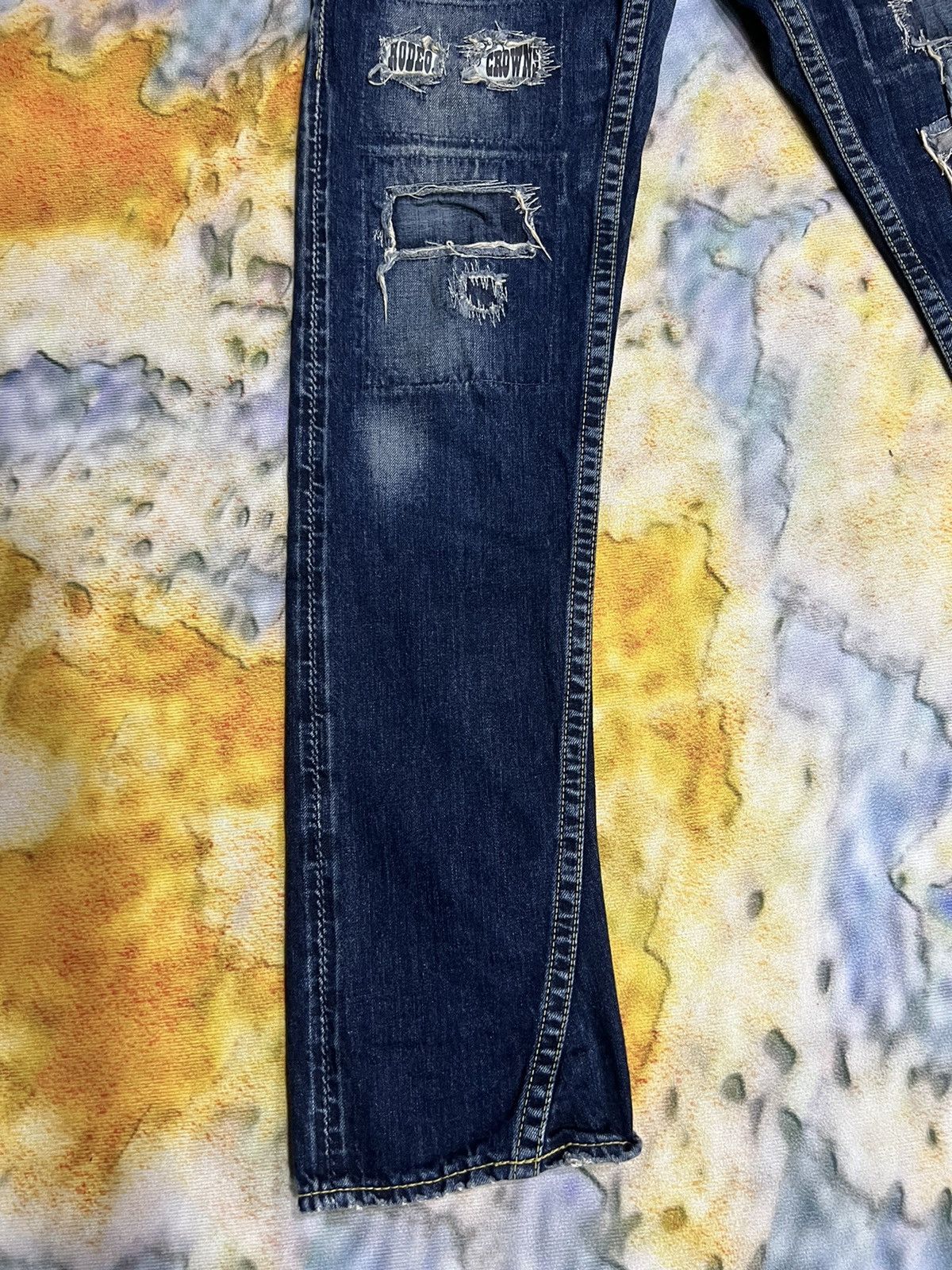 Japanese Brand × Vintage Vintage Rodeo Crowns Women Jeans Size 32" / US 10 / IT 46 - 4 Thumbnail