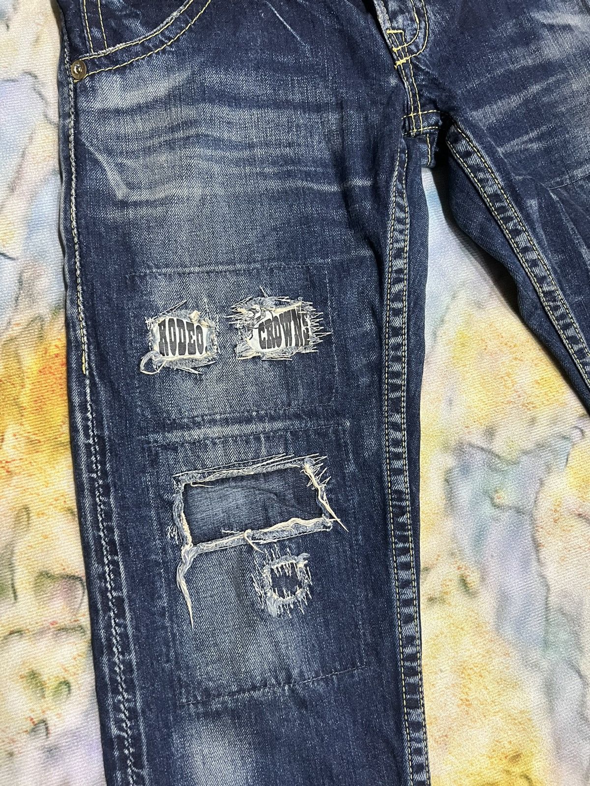 Japanese Brand × Vintage Vintage Rodeo Crowns Women Jeans Size 32" / US 10 / IT 46 - 11 Thumbnail
