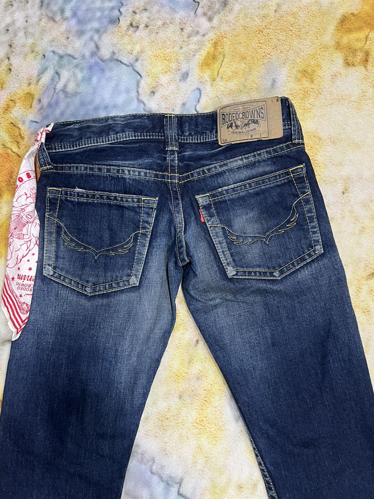 Japanese Brand × Vintage Vintage Rodeo Crowns Women Jeans Size 32" / US 10 / IT 46 - 7 Thumbnail