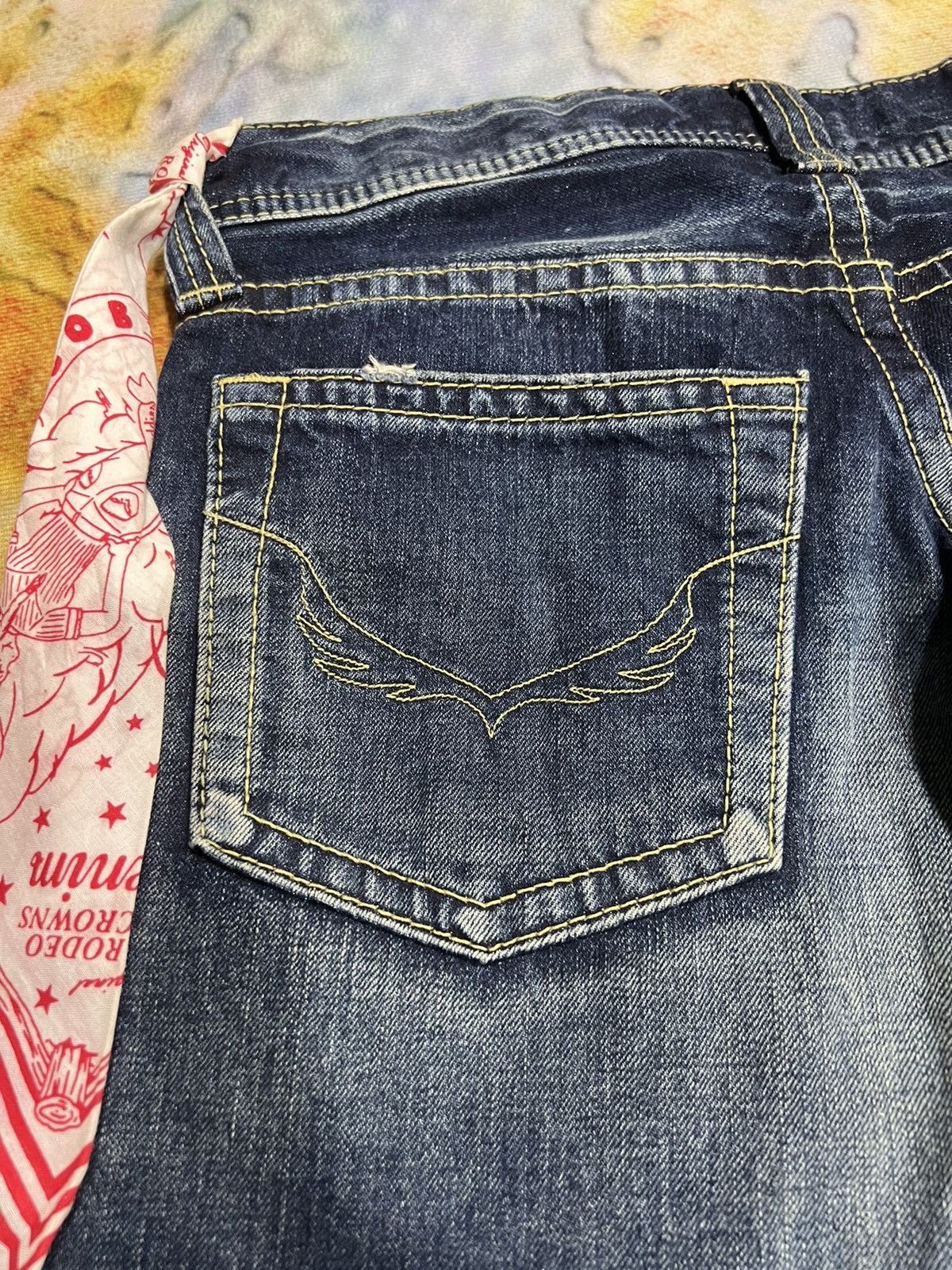 Japanese Brand × Vintage Vintage Rodeo Crowns Women Jeans Size 32" / US 10 / IT 46 - 8 Thumbnail