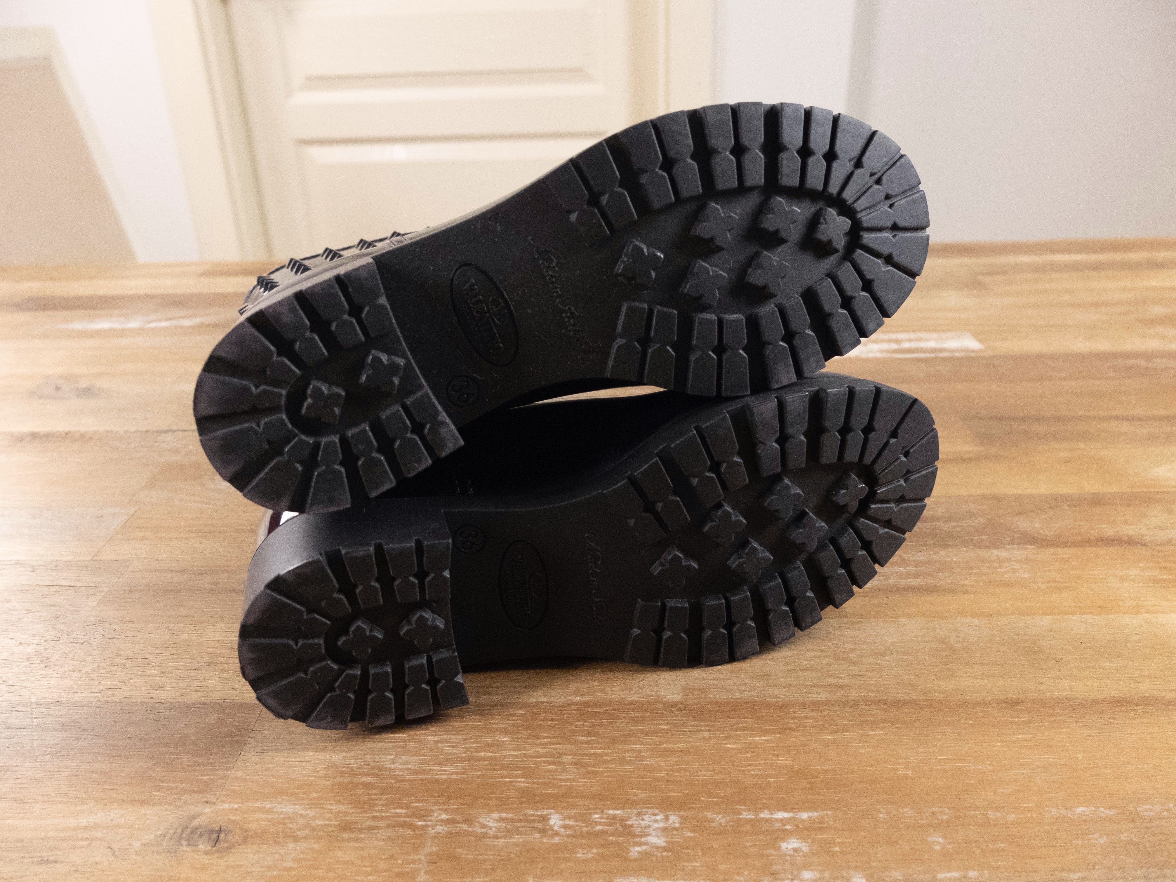 Valentino VALENTINO Rockstud black rubber PVC waterproof boots 6 36 Size US 6 / IT 36 - 9 Thumbnail