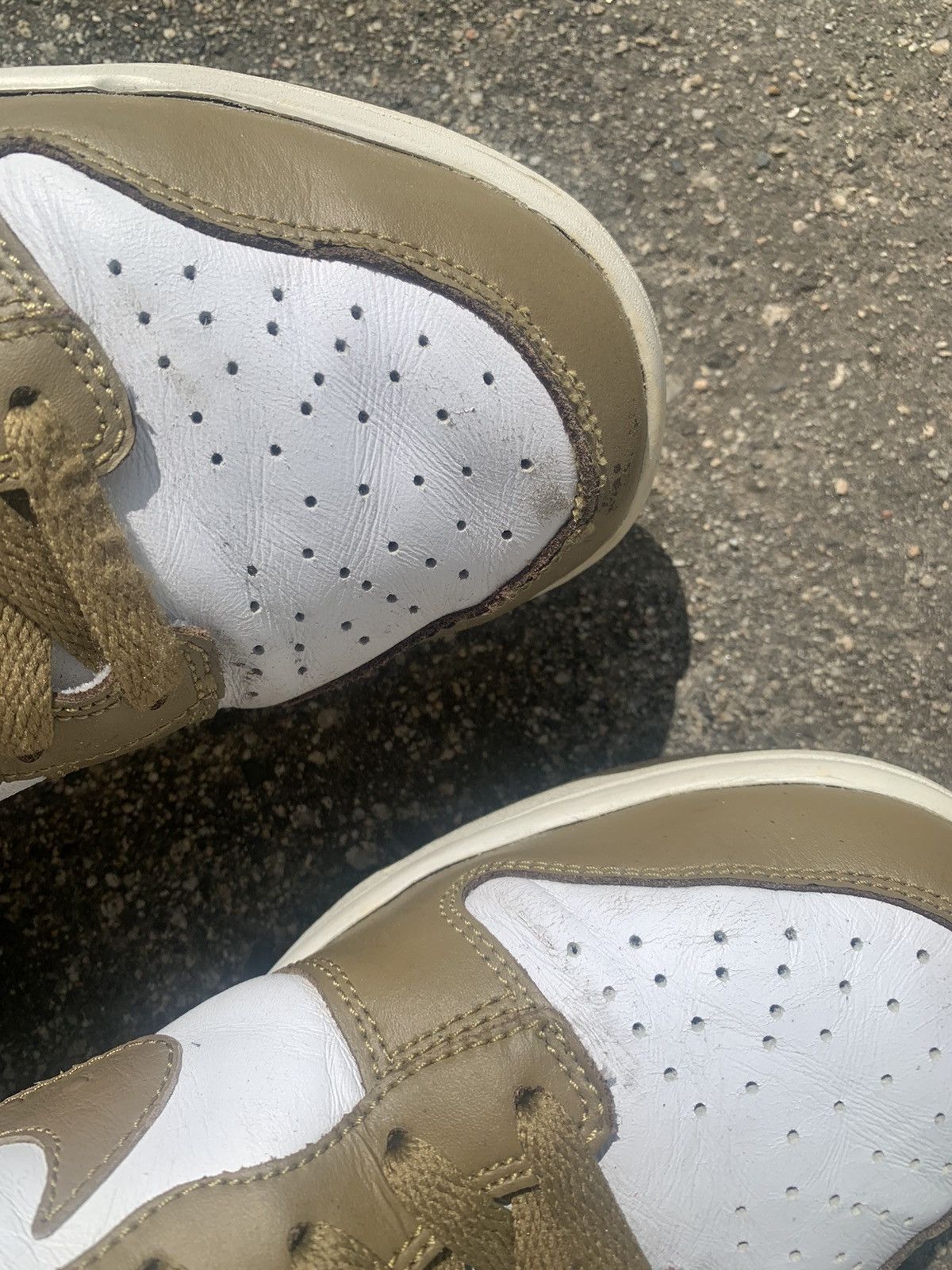 Nike Nike Dunk High 2010 Ostrich Pack Kelp Olive Travis Size US 9 / EU 42 - 11 Thumbnail