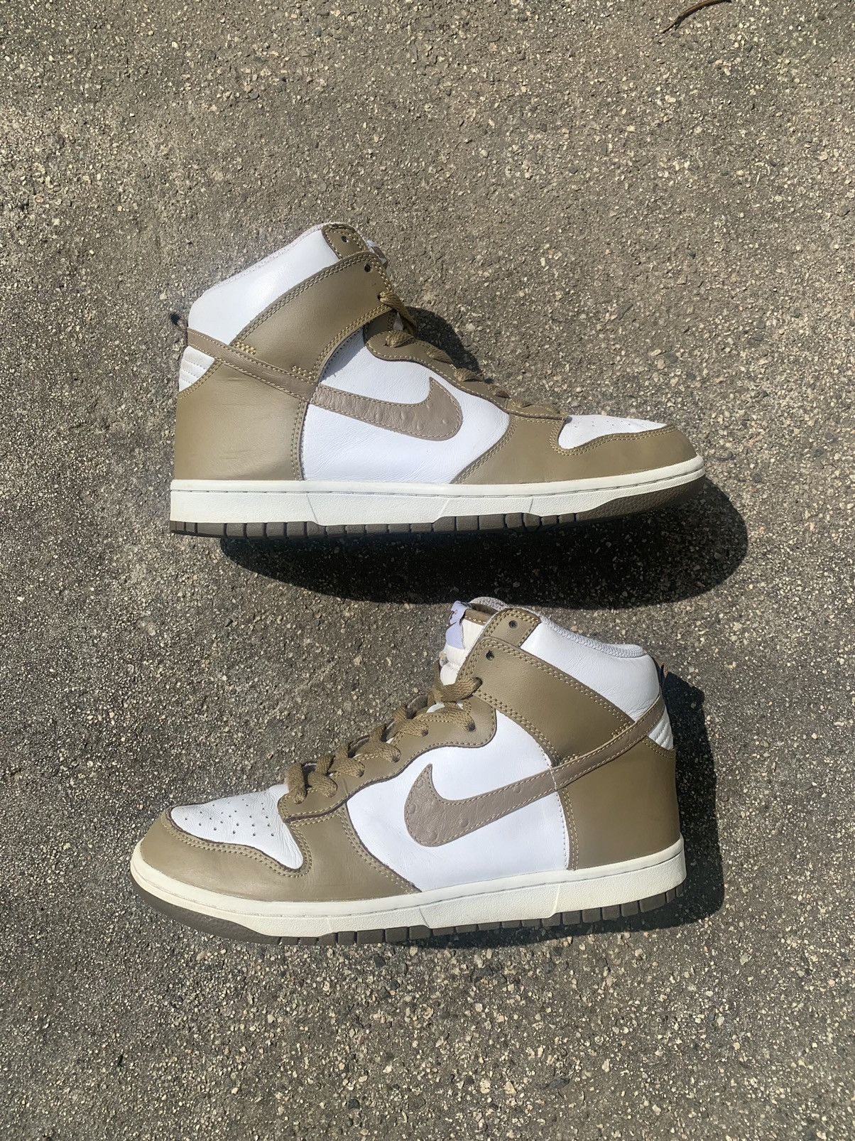 Nike Nike Dunk High 2010 Ostrich Pack Kelp Olive Travis | Grailed