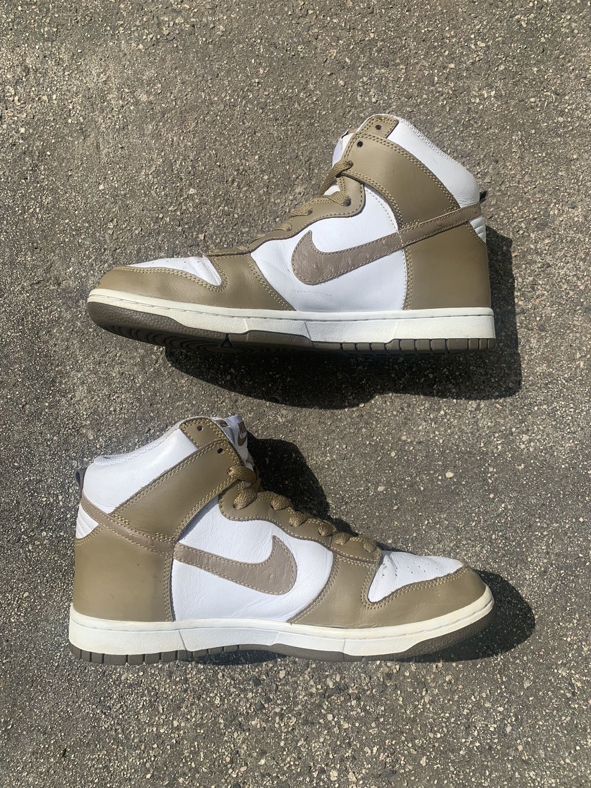 Nike Nike Dunk High 2010 Ostrich Pack Kelp Olive Travis Size US 9 / EU 42 - 2 Thumbnail