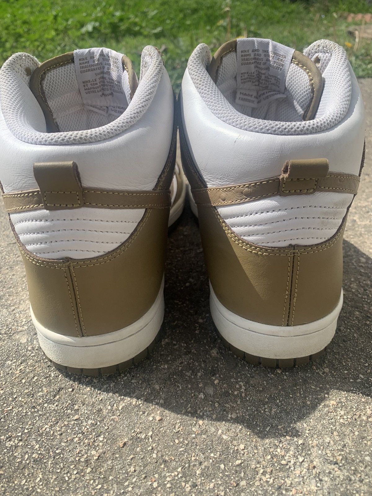 Nike Nike Dunk High 2010 Ostrich Pack Kelp Olive Travis Size US 9 / EU 42 - 5 Thumbnail