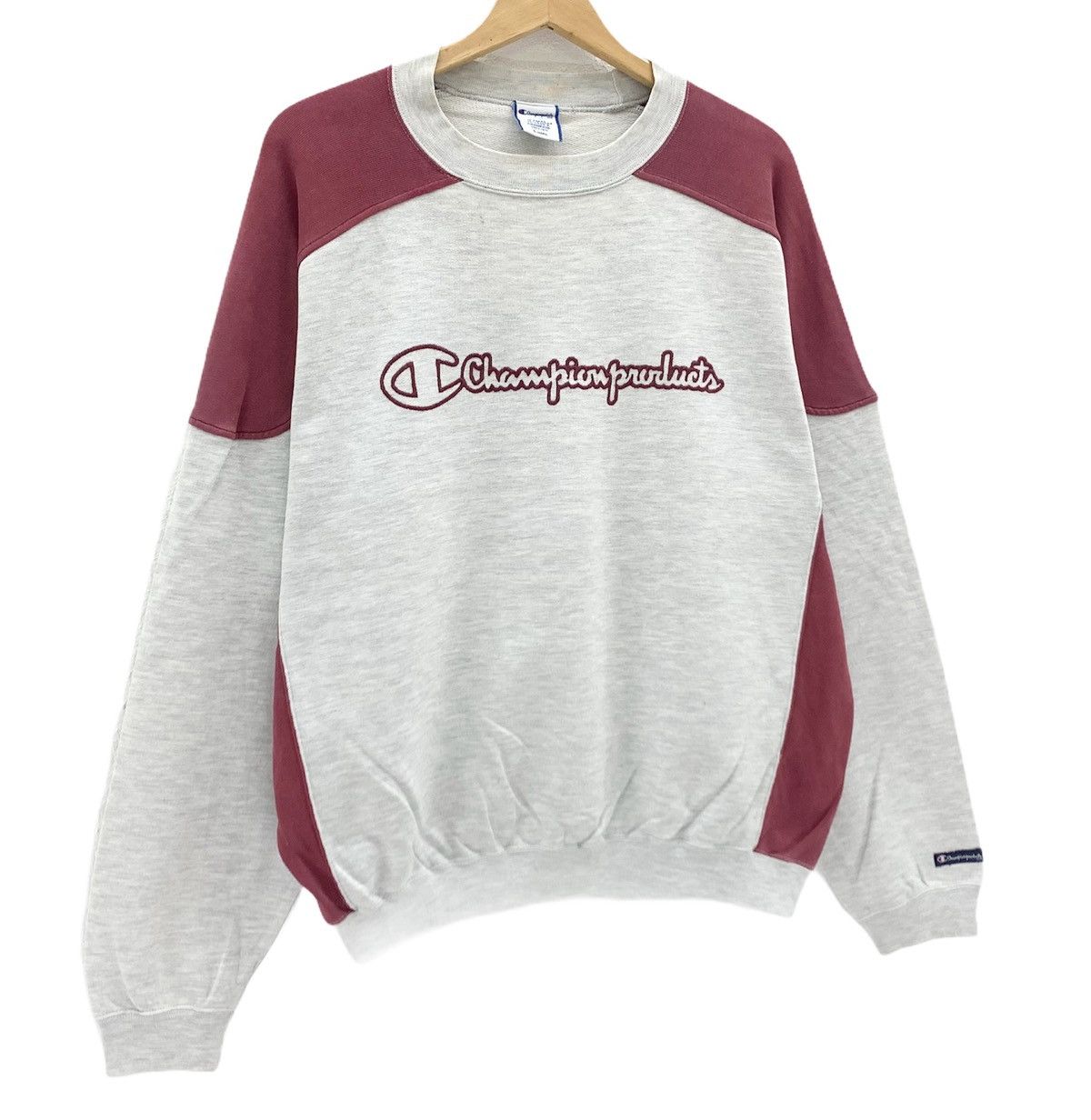 Champion Champion Embroidered Spell Out Sweatshirt Size US M / EU 48-50 / 2 - 2 Thumbnail