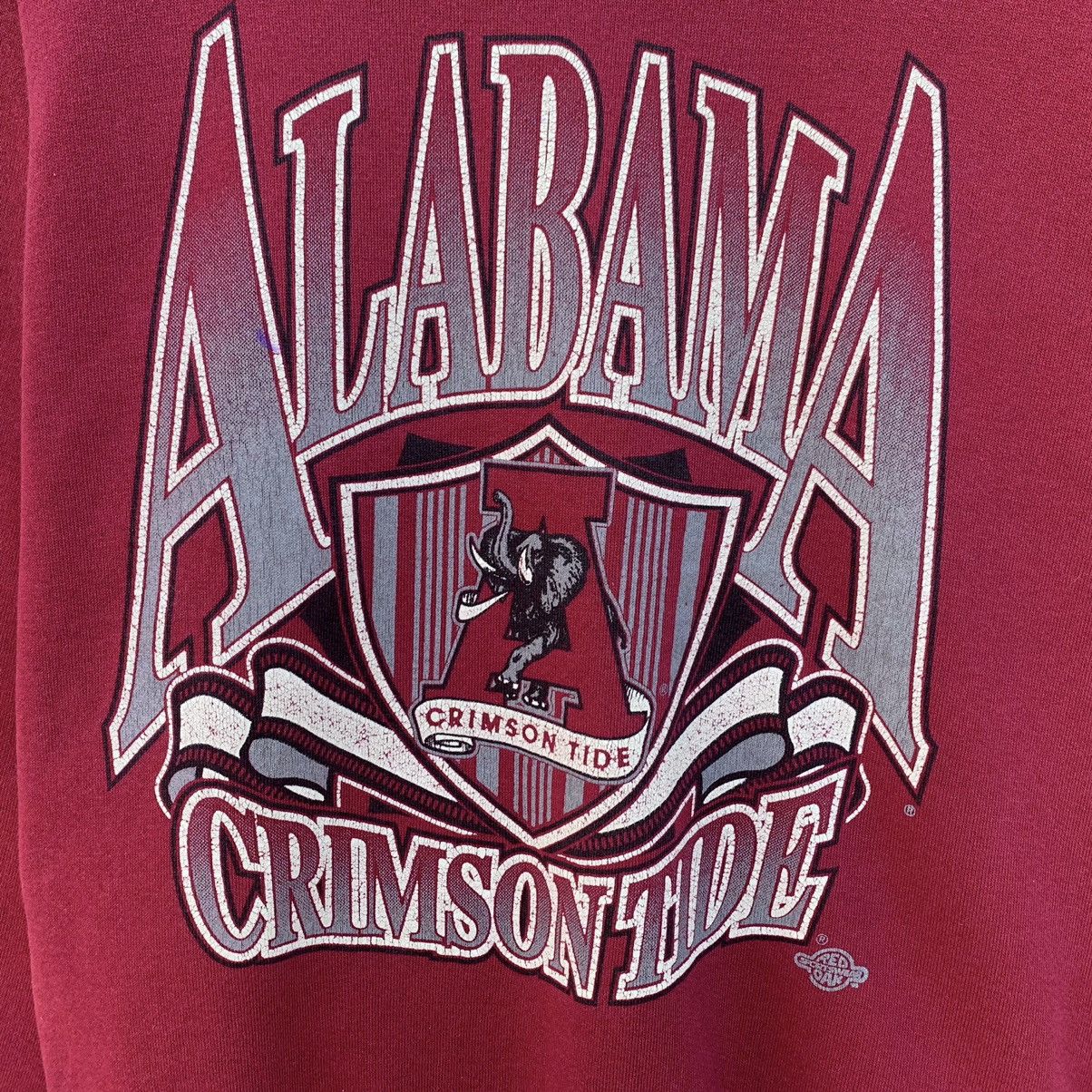 Jerzees Vintage Alabama Crimson Tide Football Sweatshirt Size US S / EU 44-46 / 1 - 4 Thumbnail