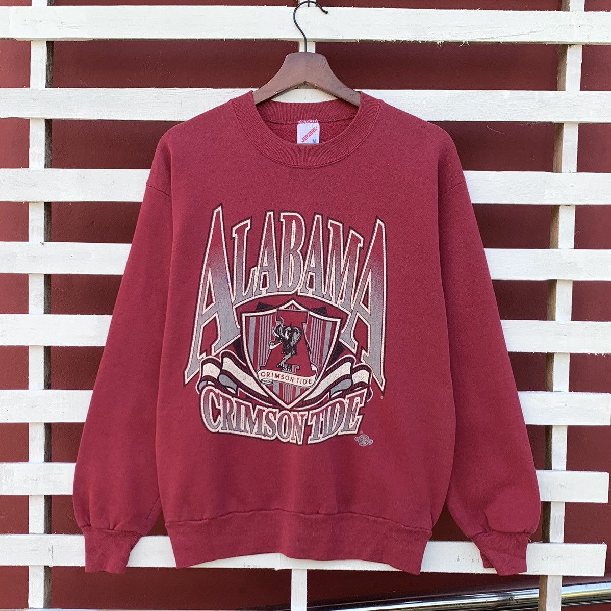 Jerzees Vintage Alabama Crimson Tide Football Sweatshirt Size US S / EU 44-46 / 1 - 1 Thumbnail