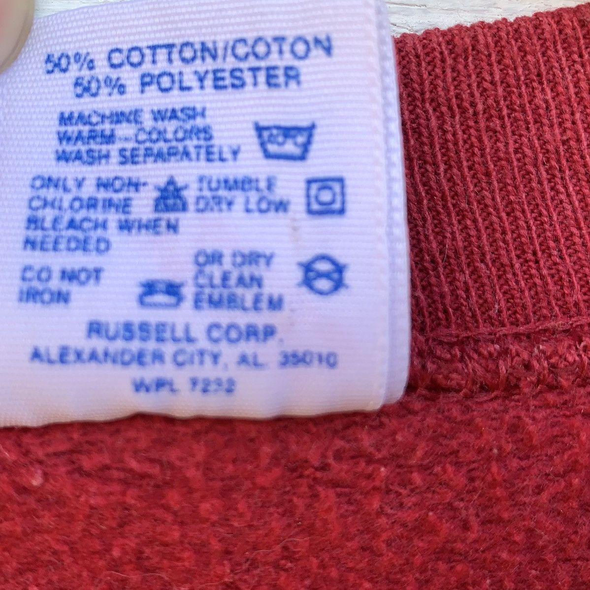 Jerzees Vintage Alabama Crimson Tide Football Sweatshirt Size US S / EU 44-46 / 1 - 8 Thumbnail