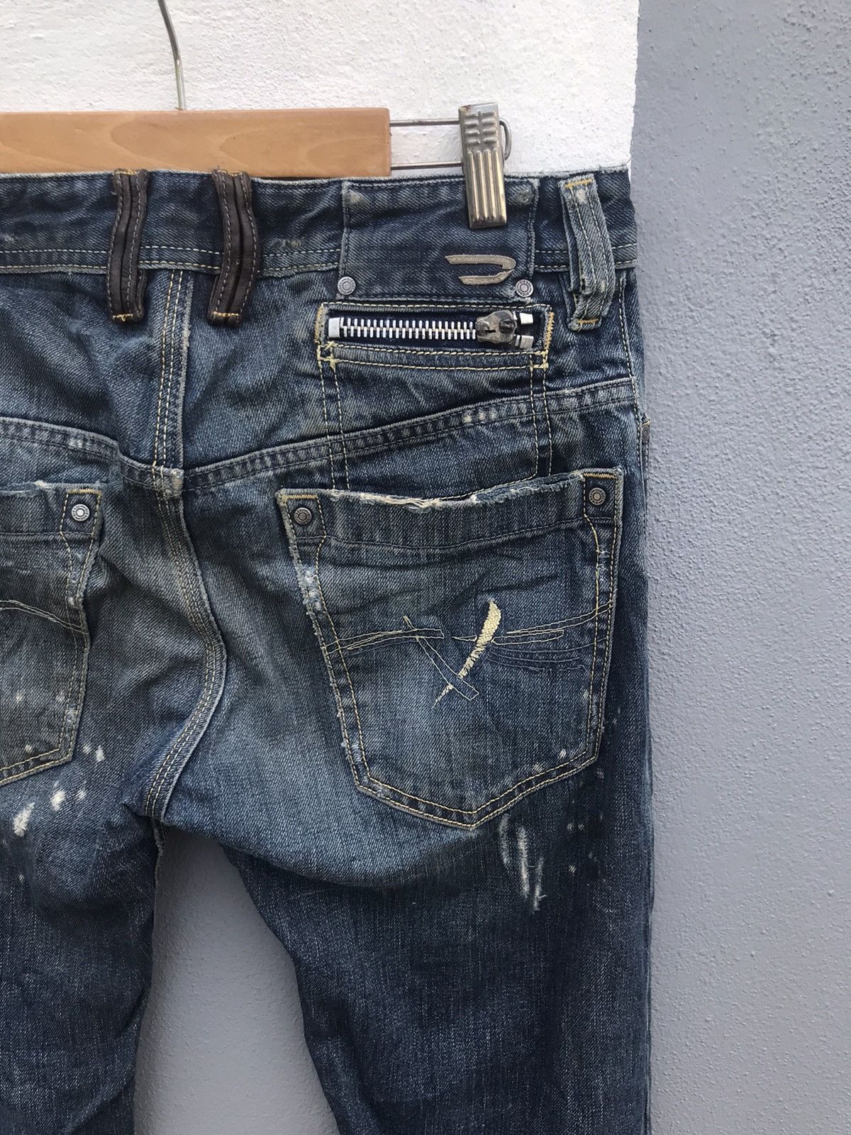 Diesel 30x31 Diesel distressed denim jeans Size US 30 / EU 46 - 6 Thumbnail