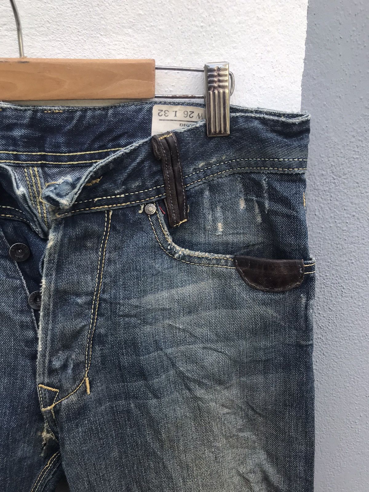 Diesel 30x31 Diesel distressed denim jeans Size US 30 / EU 46 - 4 Thumbnail