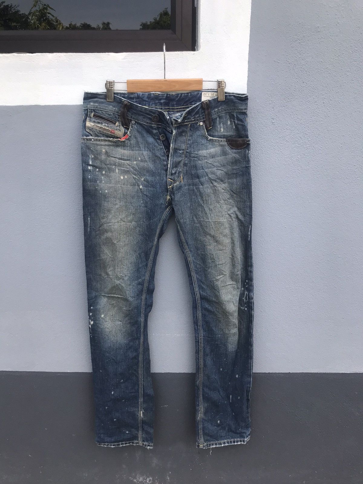 Diesel 30x31 Diesel distressed denim jeans Size US 30 / EU 46 - 1 Thumbnail