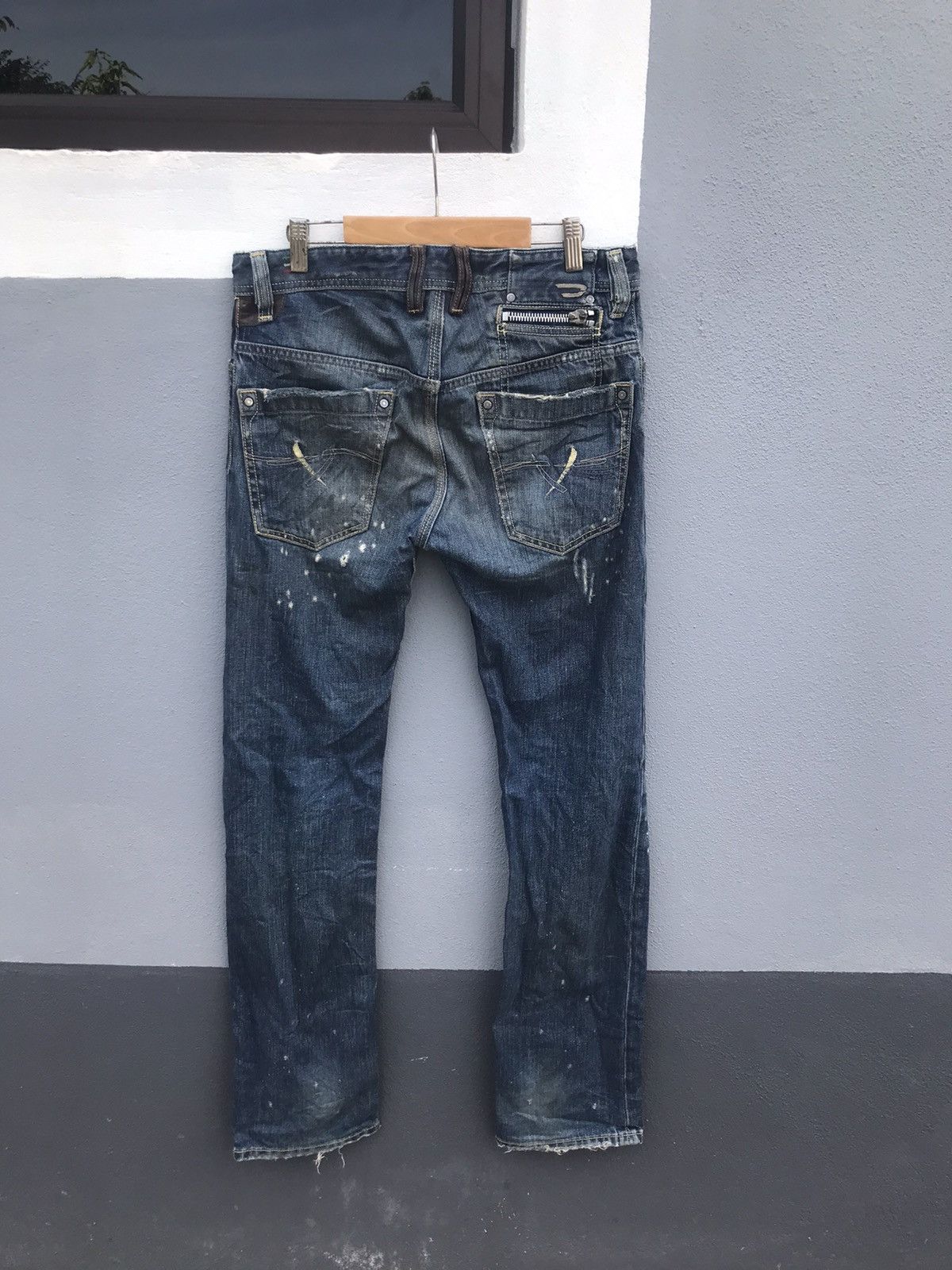 Diesel 30x31 Diesel distressed denim jeans Size US 30 / EU 46 - 5 Thumbnail