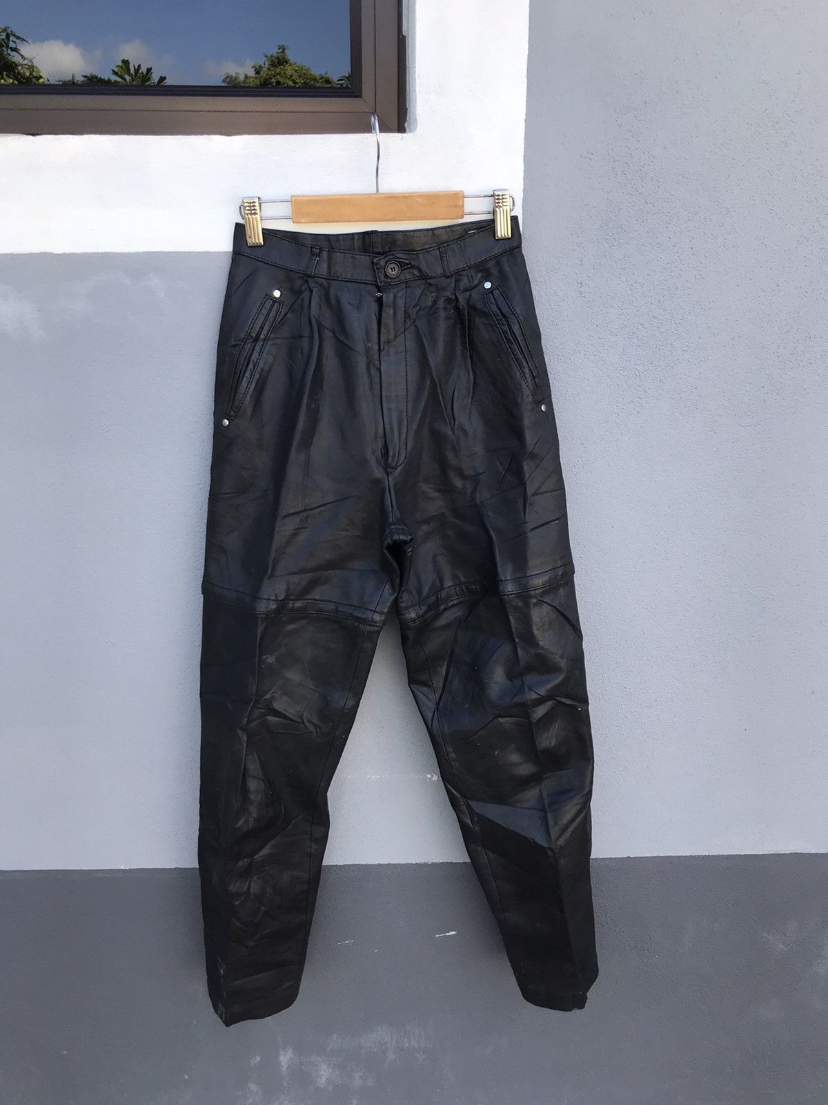 Leather 24x26 Soul sniper leather pants Size US 26 / EU 42 - 13 Thumbnail