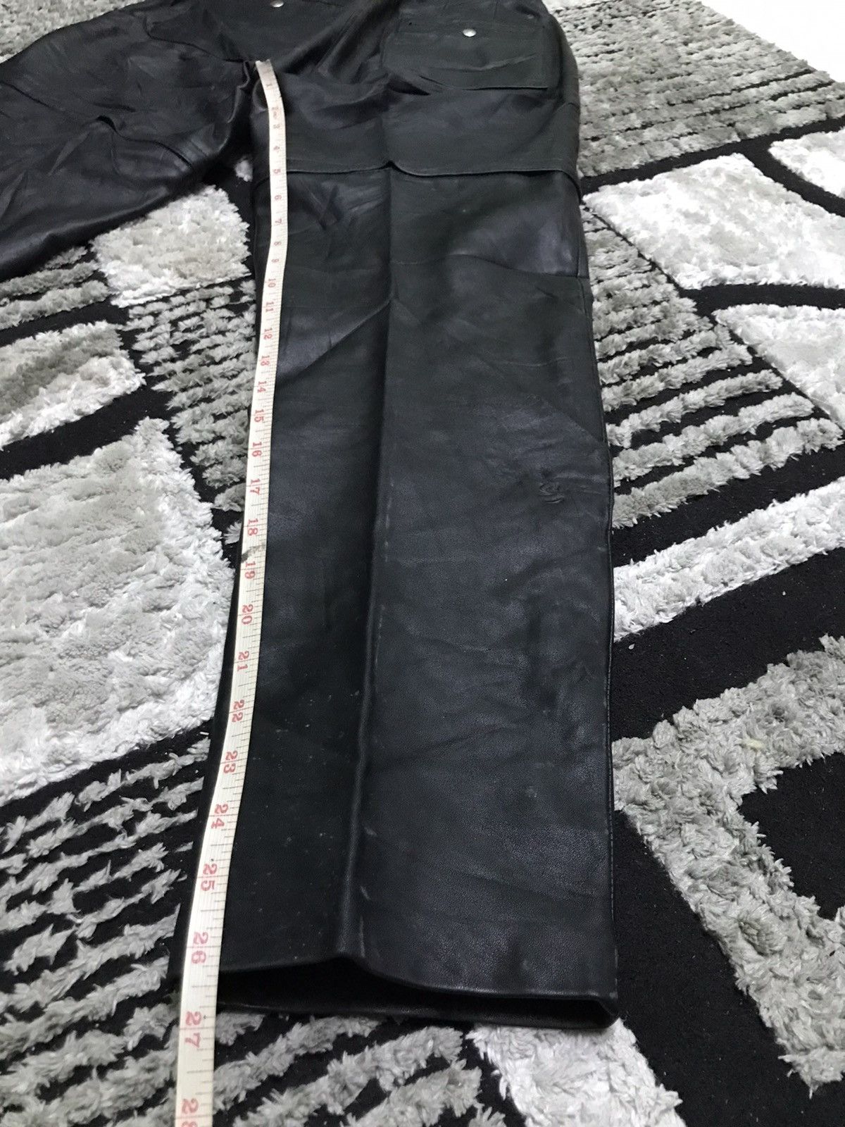 Leather 24x26 Soul sniper leather pants Size US 26 / EU 42 - 9 Thumbnail