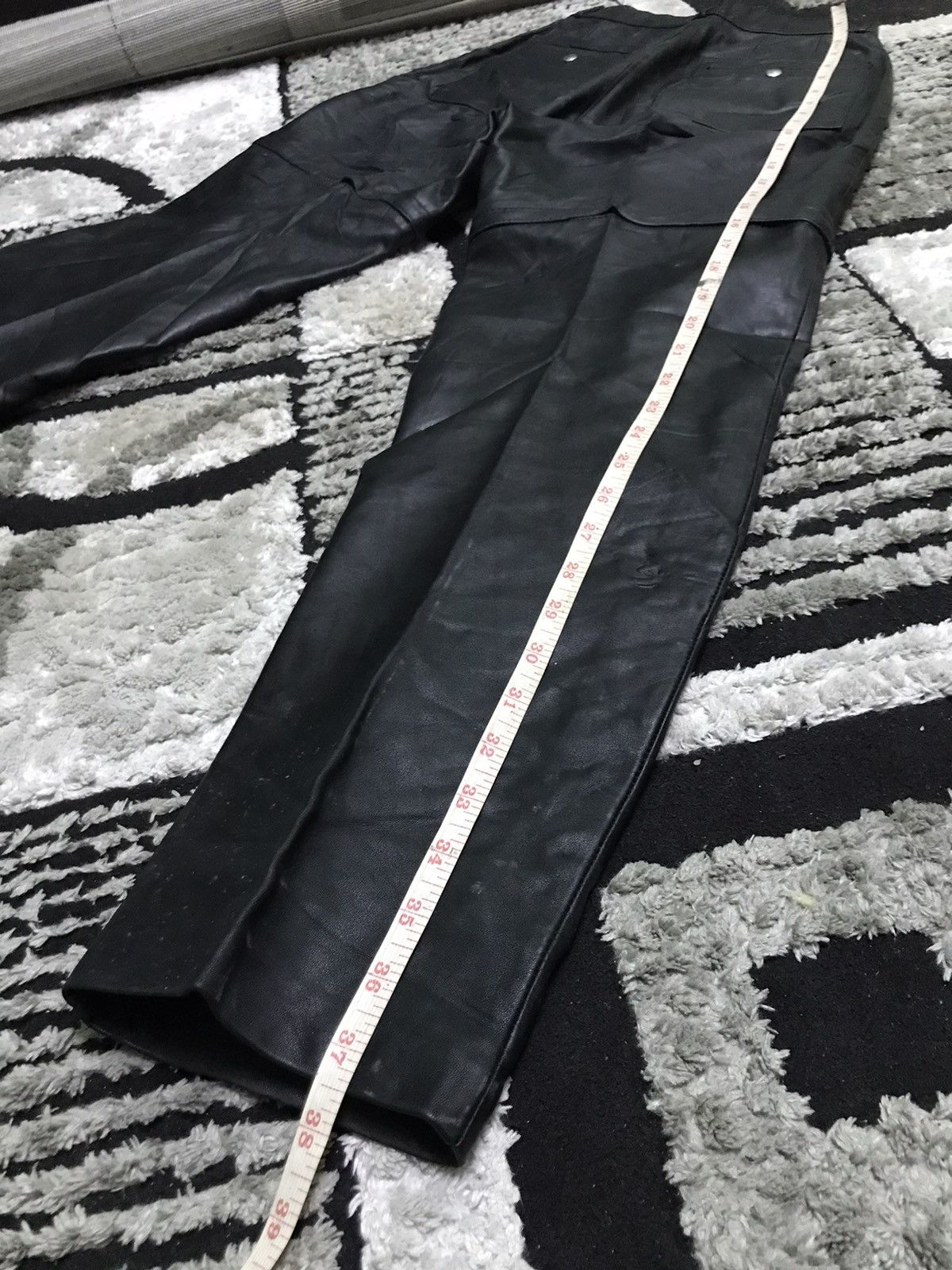 Leather 24x26 Soul sniper leather pants Size US 26 / EU 42 - 7 Thumbnail