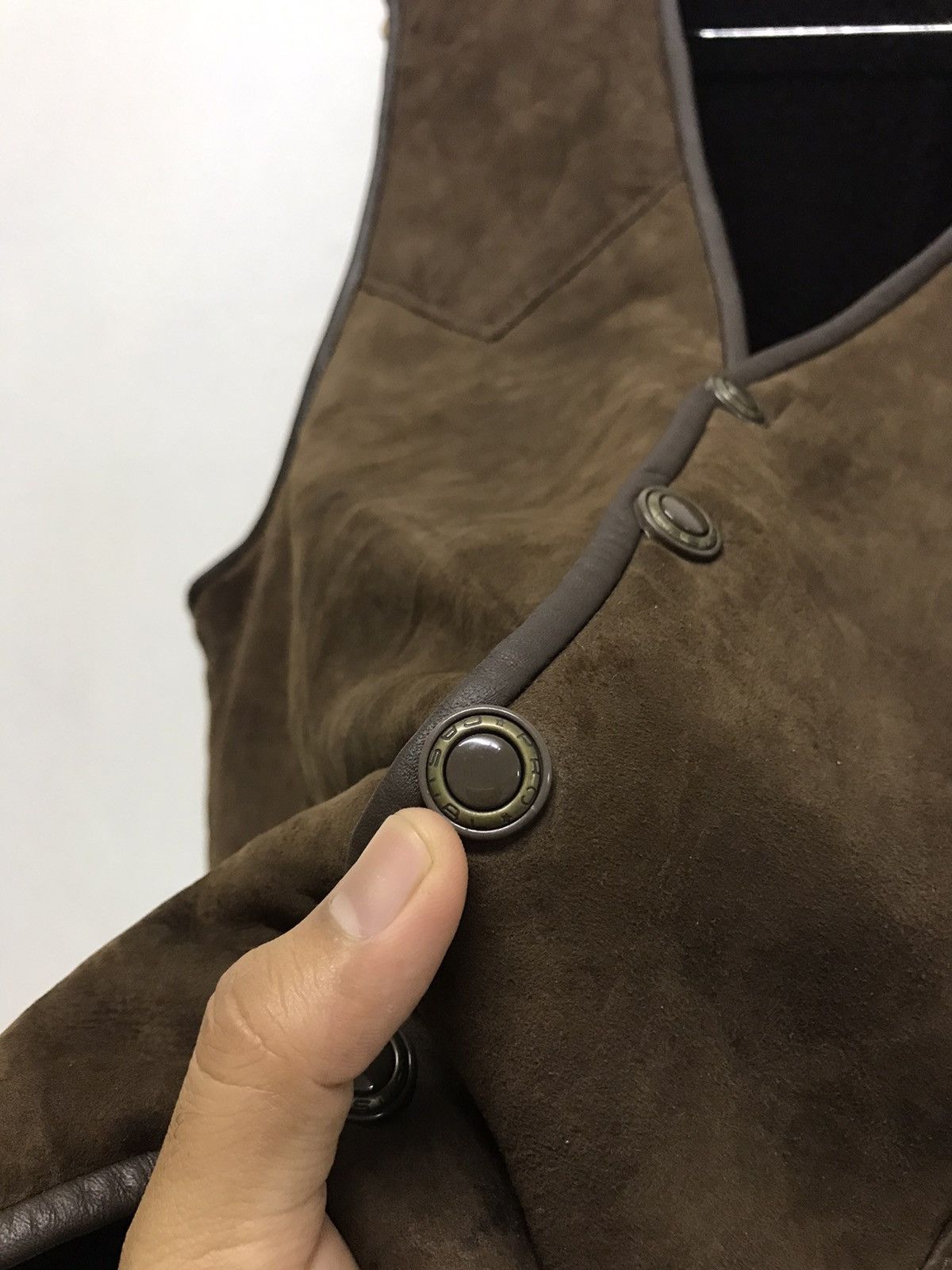 Vintage Nice❗️Vintage Malubel Sydney Sheepskin Sherpa Vest Jacket Size US XL / EU 56 / 4 - 3 Thumbnail