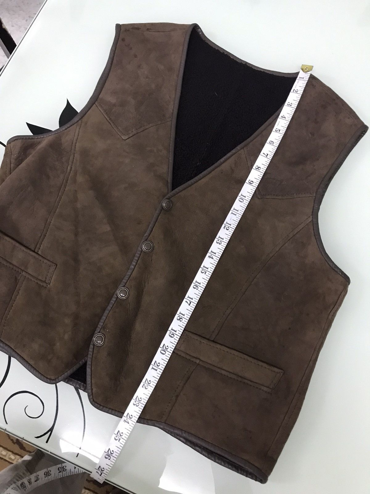 Vintage Nice❗️Vintage Malubel Sydney Sheepskin Sherpa Vest Jacket Size US XL / EU 56 / 4 - 17 Thumbnail