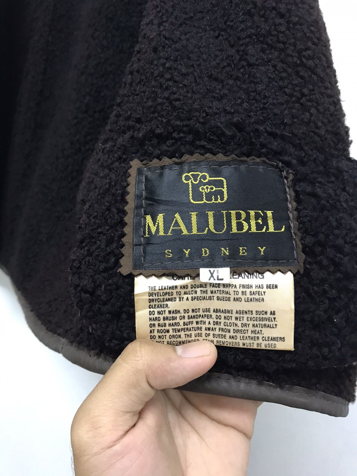 Vintage Nice❗️Vintage Malubel Sydney Sheepskin Sherpa Vest Jacket Size US XL / EU 56 / 4 - 11 Thumbnail