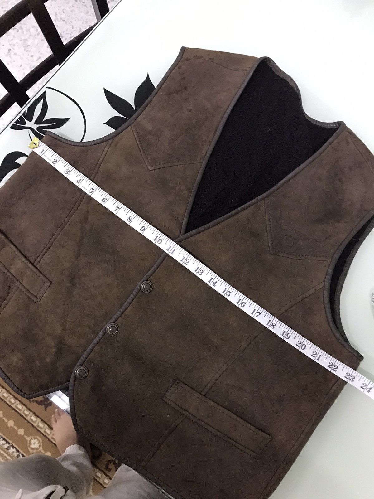Vintage Nice❗️Vintage Malubel Sydney Sheepskin Sherpa Vest Jacket Size US XL / EU 56 / 4 - 16 Thumbnail
