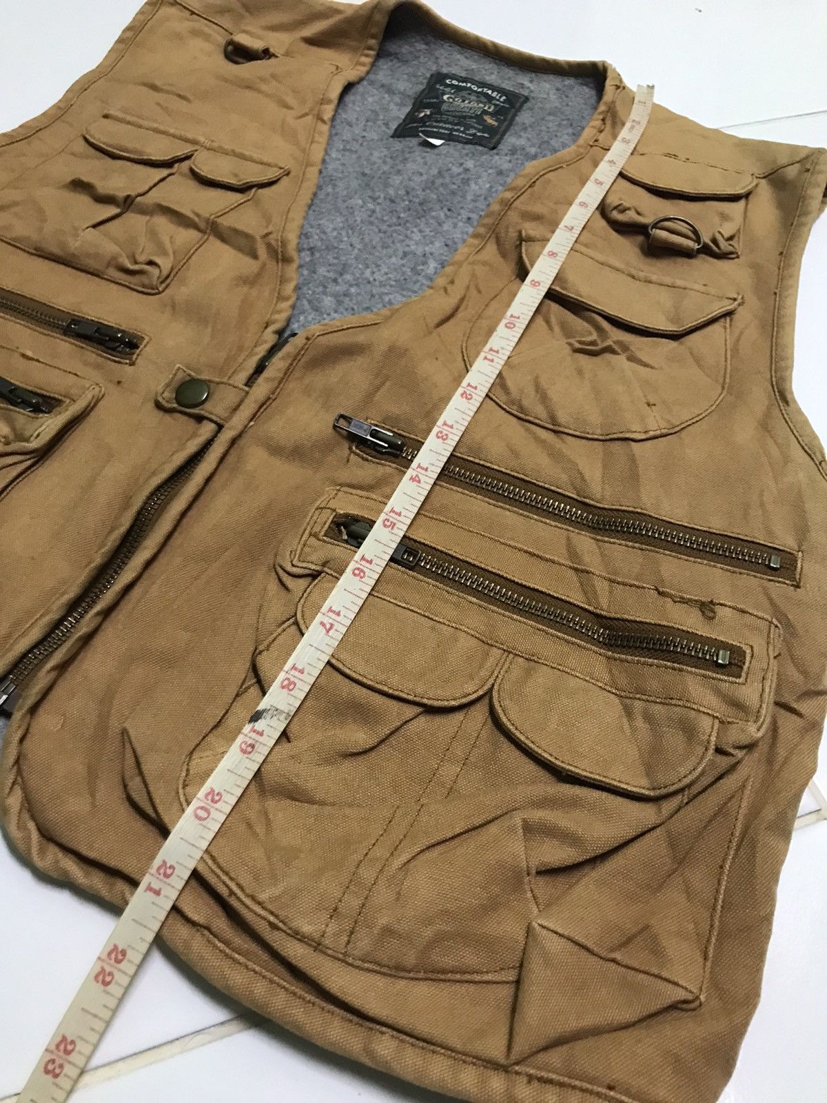 Vintage GQ ford tactical outdoor vest jacket Size US L / EU 52-54 / 3 - 6 Thumbnail