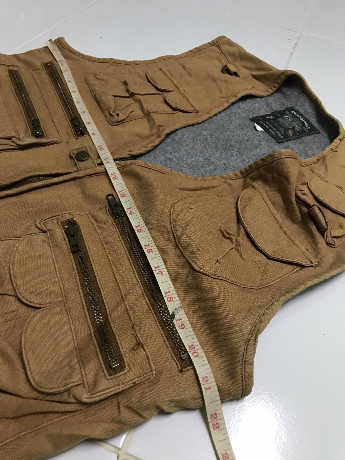 Vintage GQ ford tactical outdoor vest jacket Size US L / EU 52-54 / 3 - 5 Thumbnail